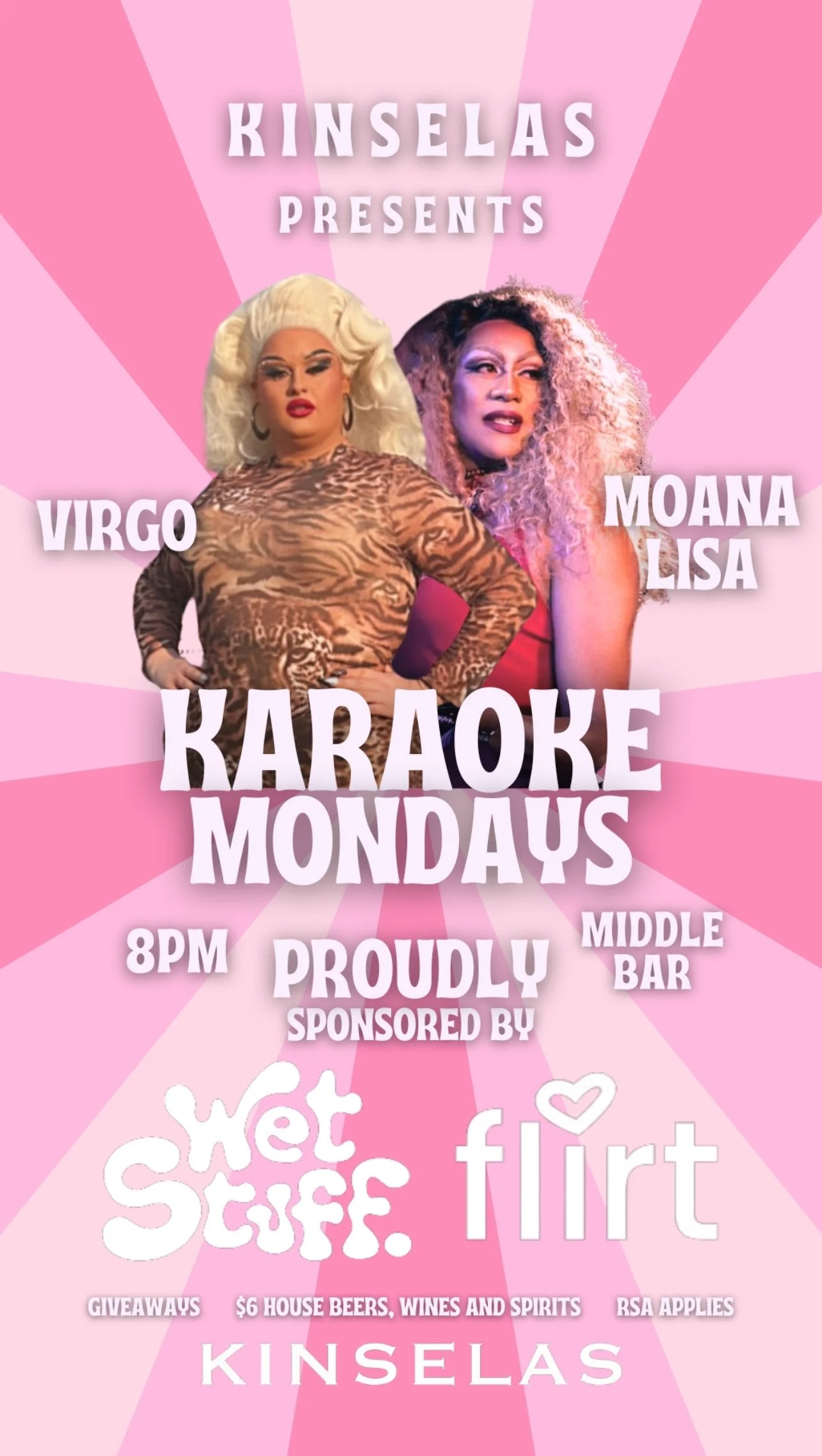 Karaoke Nights at Kinselas Bar – Darlinghurst’s Hottest New Monday Tradition!!