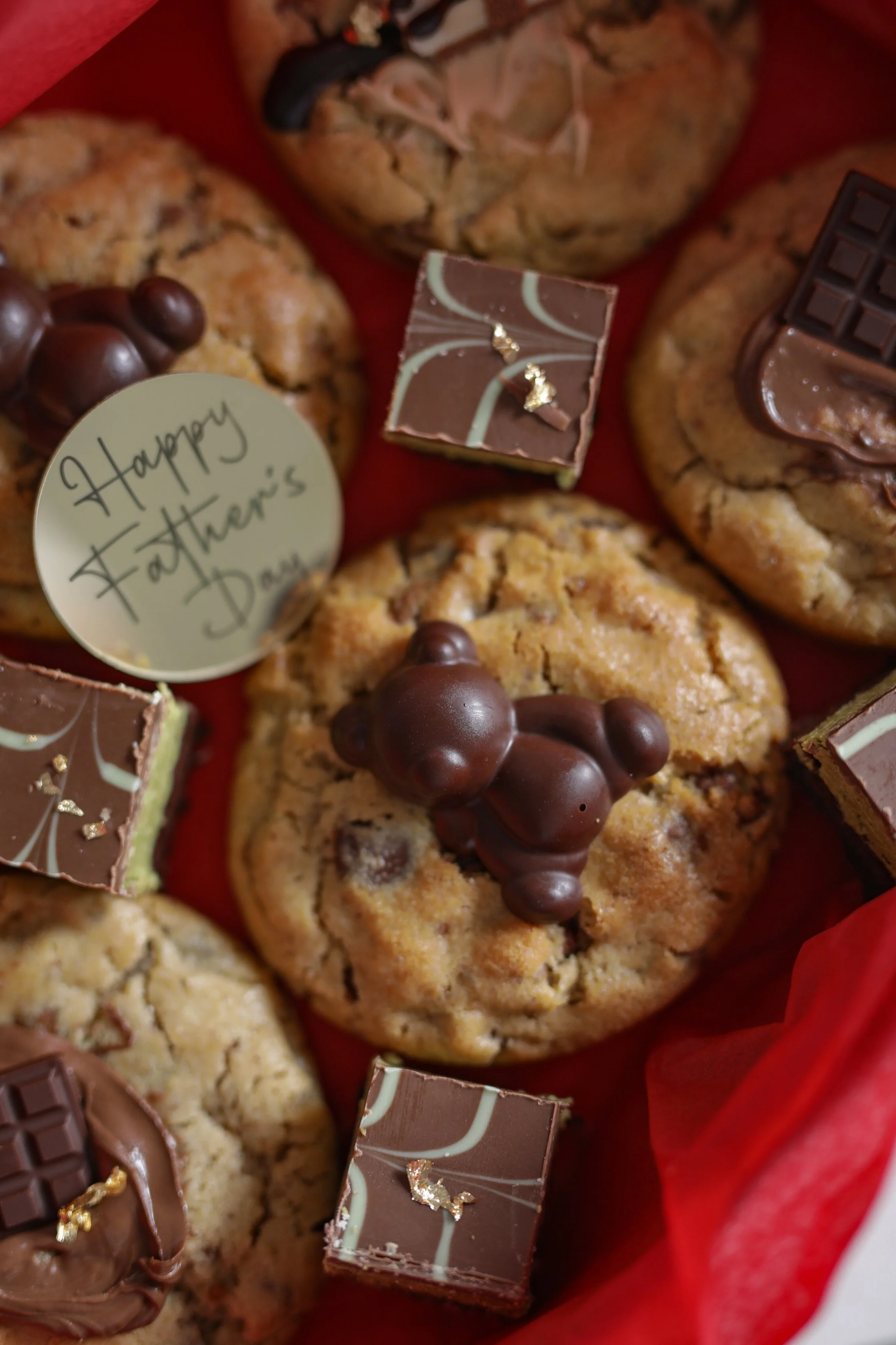 Postal Father's Day Cookie Treat Box