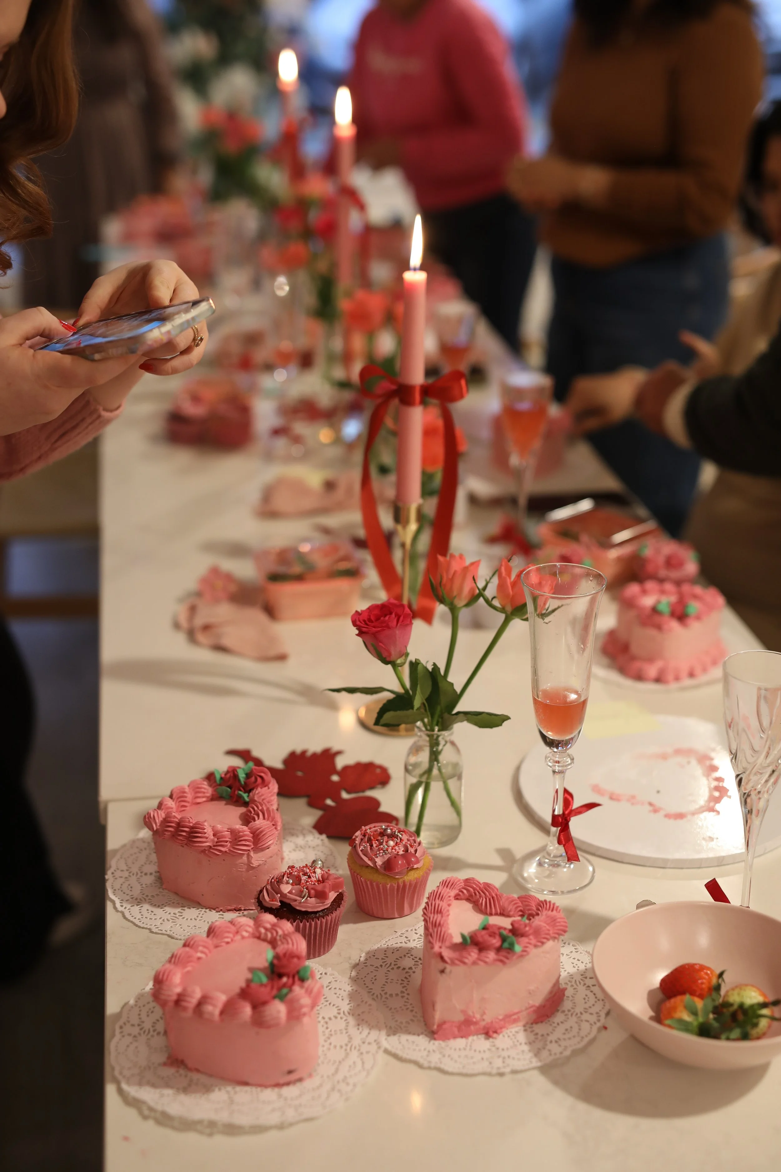 Besties and Buttercream: A Galentine's Cake Party
