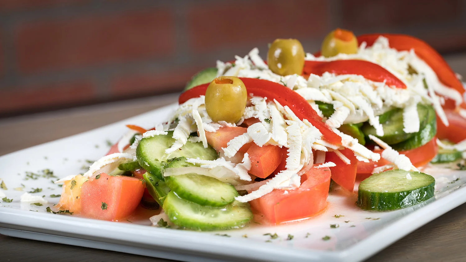 Mediterannean (Shopska) Salad