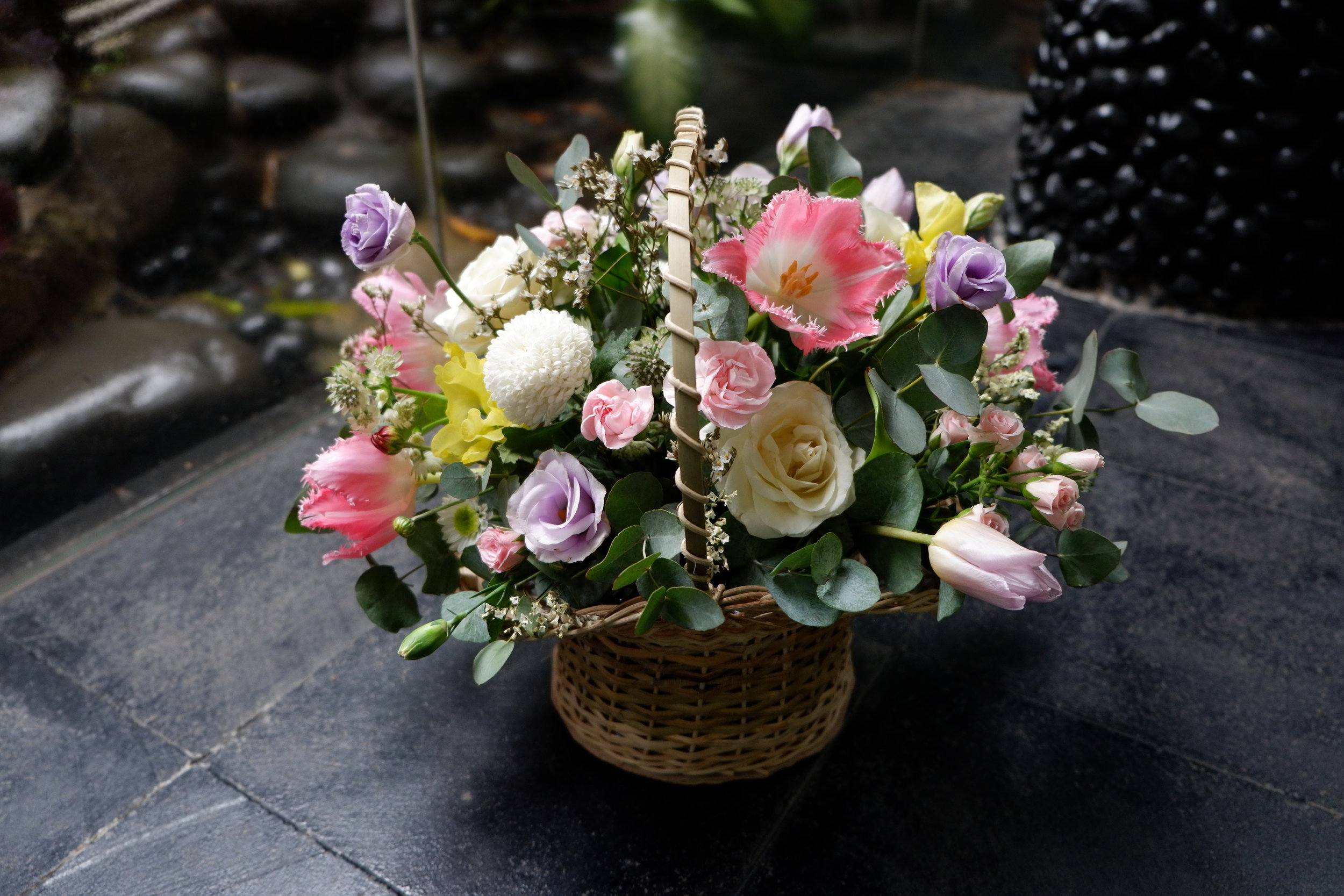 FLOWER BASKET WORKSHOP