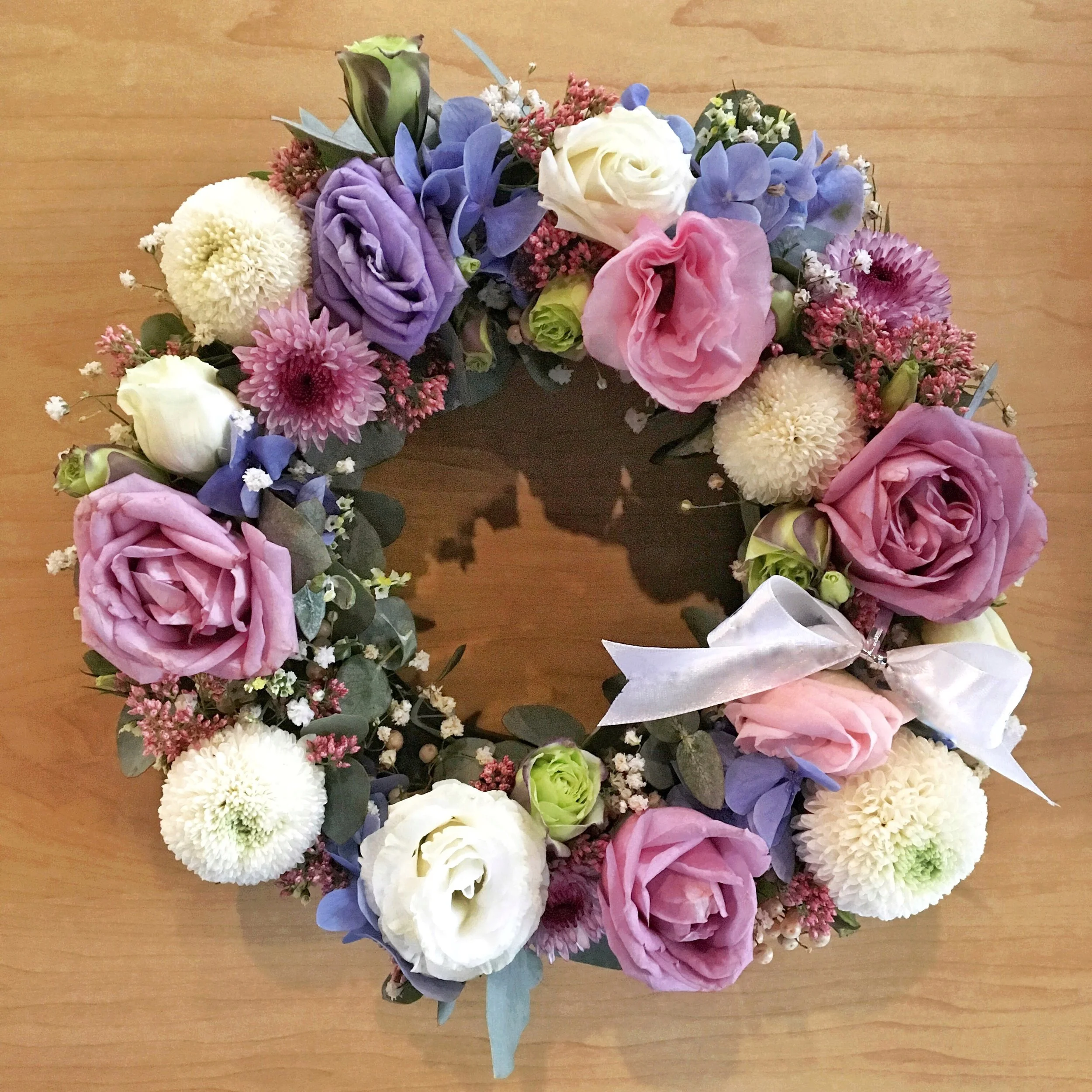FLOWER WREATH CENTERPIECE WORKSHOP