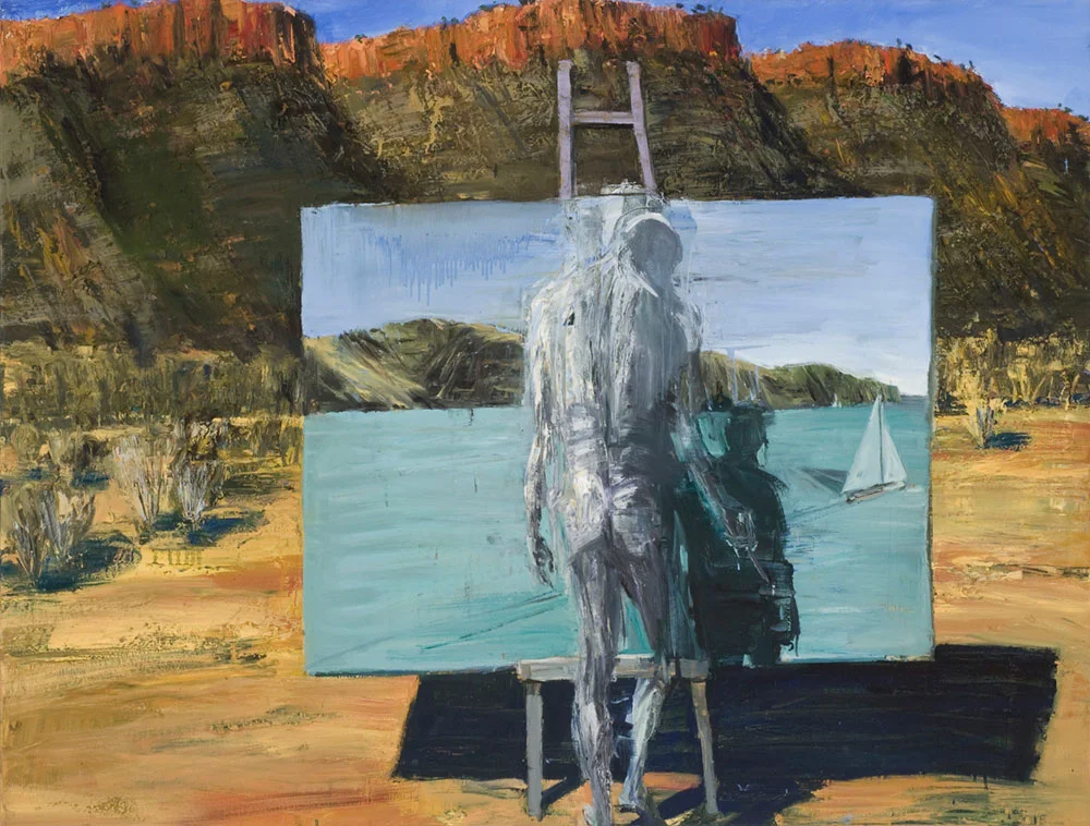 Self Portrait (Blue Centre), 2007