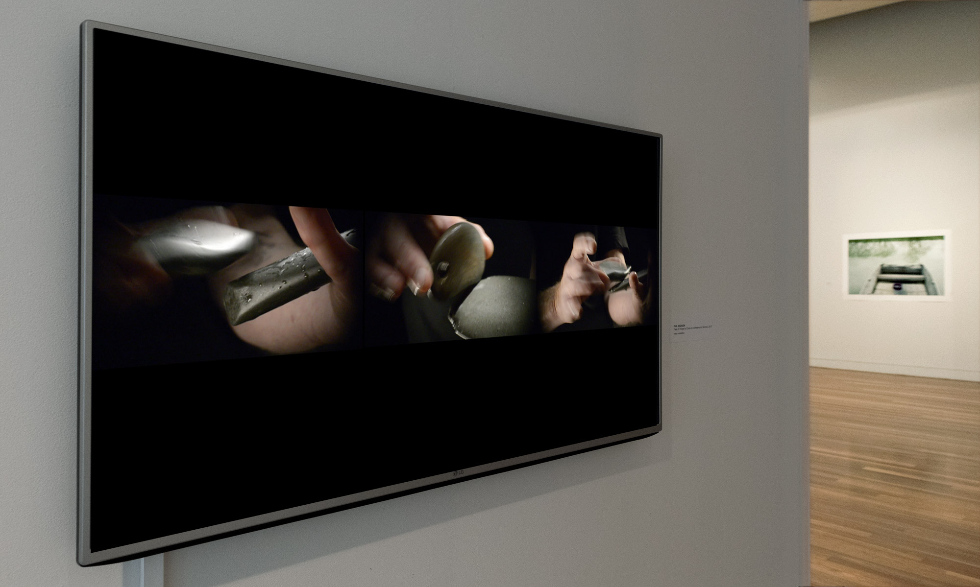 PHIL DADSON, Fate of Things to Come (a conference of stones), 2013, video installation