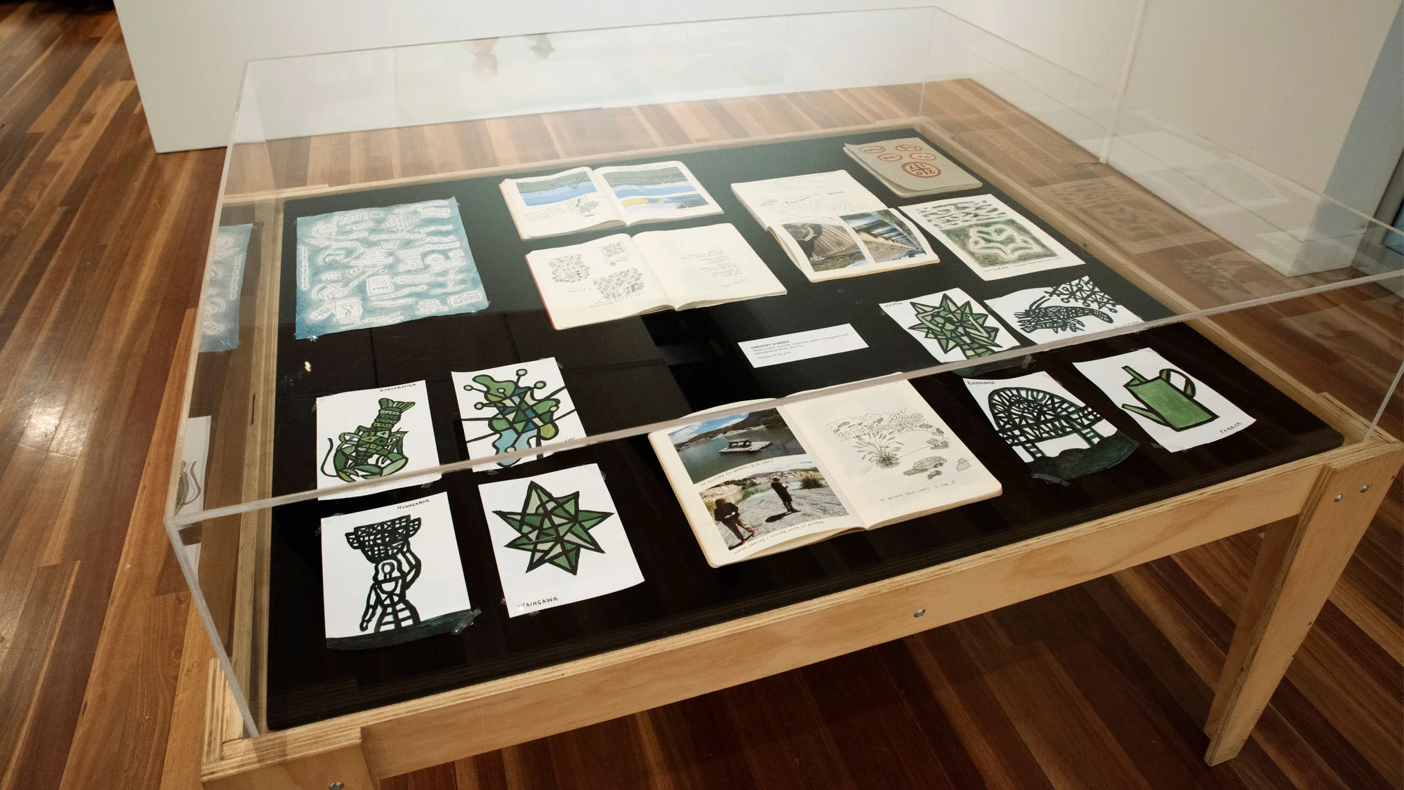 GREGORY O’BRIEN, ‘Water project’, journals, notebooks, poems, photographs and miscellaneous works, 2017-19, Courtesy of the artist