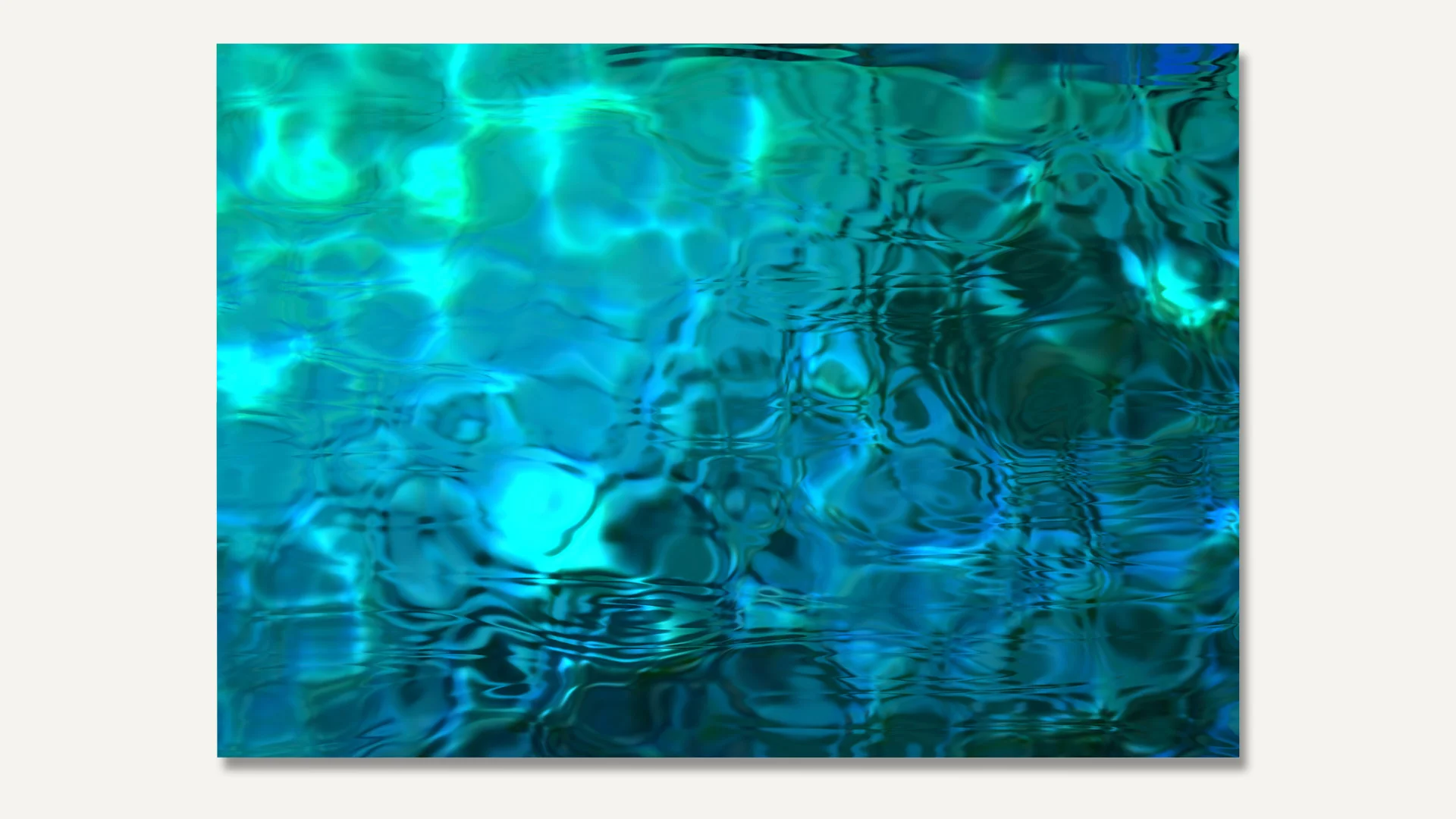 ELIZABETH THOMSON, The Cascades , 2013, cast vinyl film, lacquer, contoured and shaped wood panel, Courtesy of Page Blackie Gallery