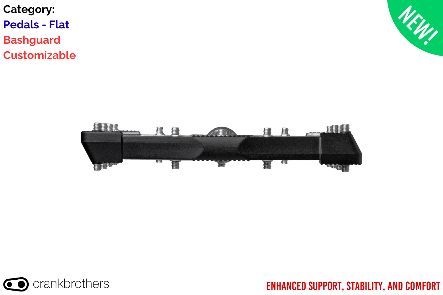 Crankbrothers - STAMP EVO - Large - Silver - Photo 4.png