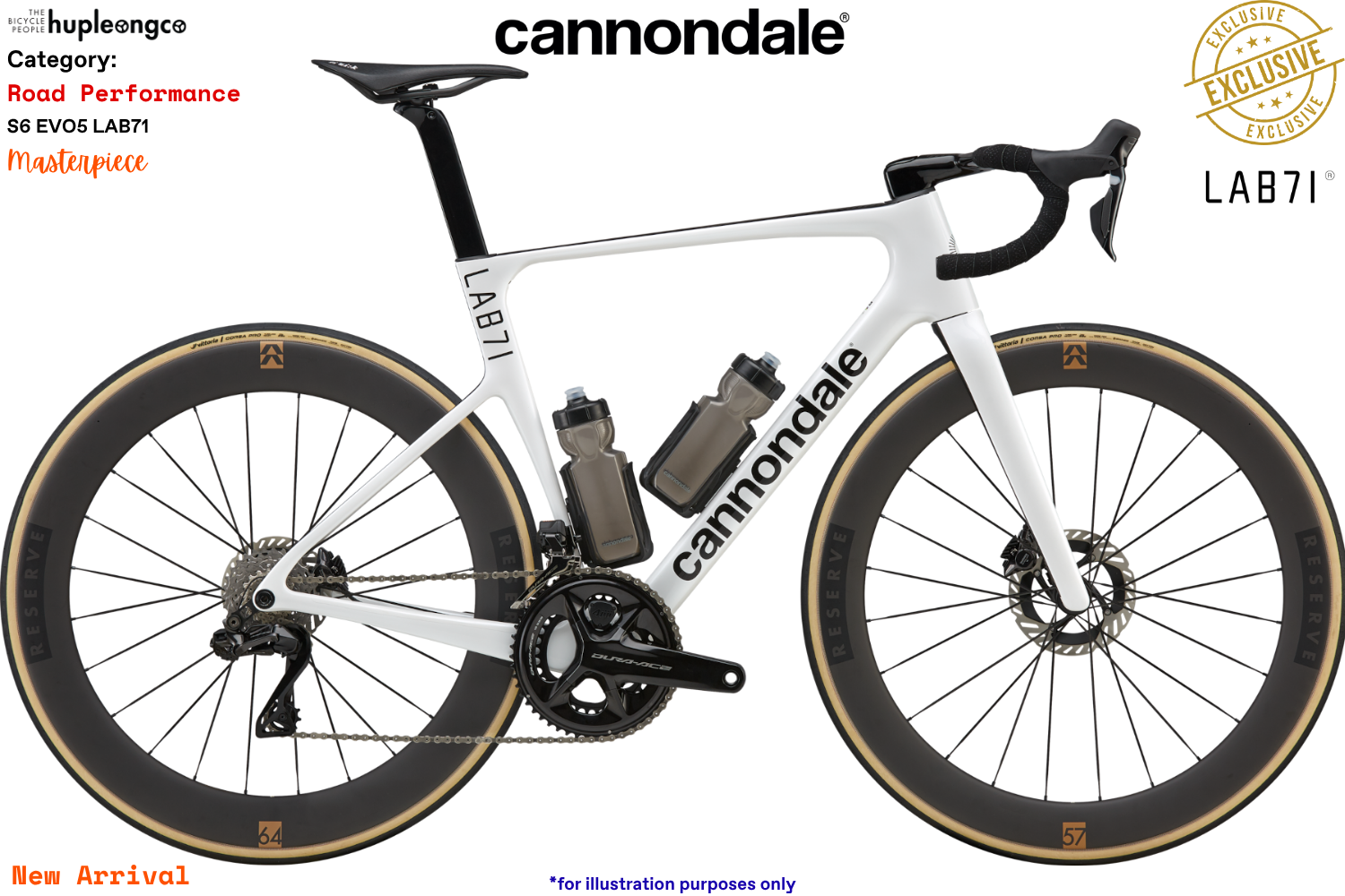 Cannondale SuperSix Evo5 LAB71 - Masterpiece - Cashmere (CAS)
