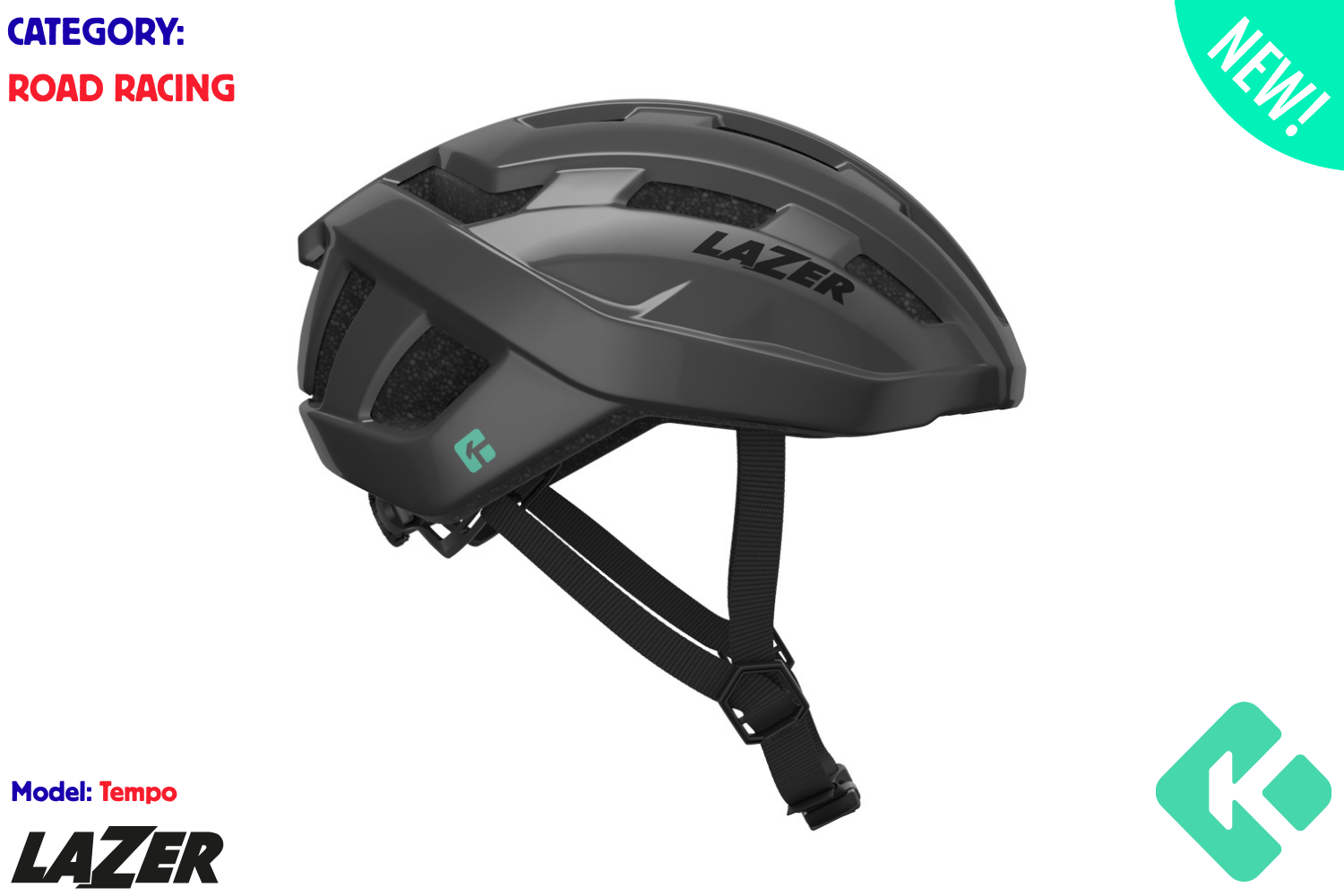LAZER Tempo KinetiCore - Titanium