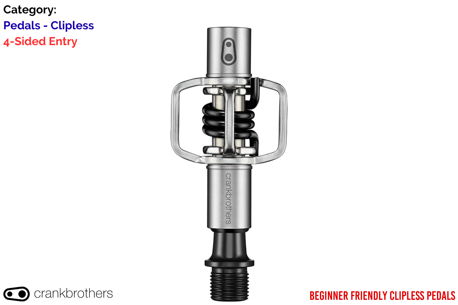 Crankbrothers Eggbeater 1 - Black
