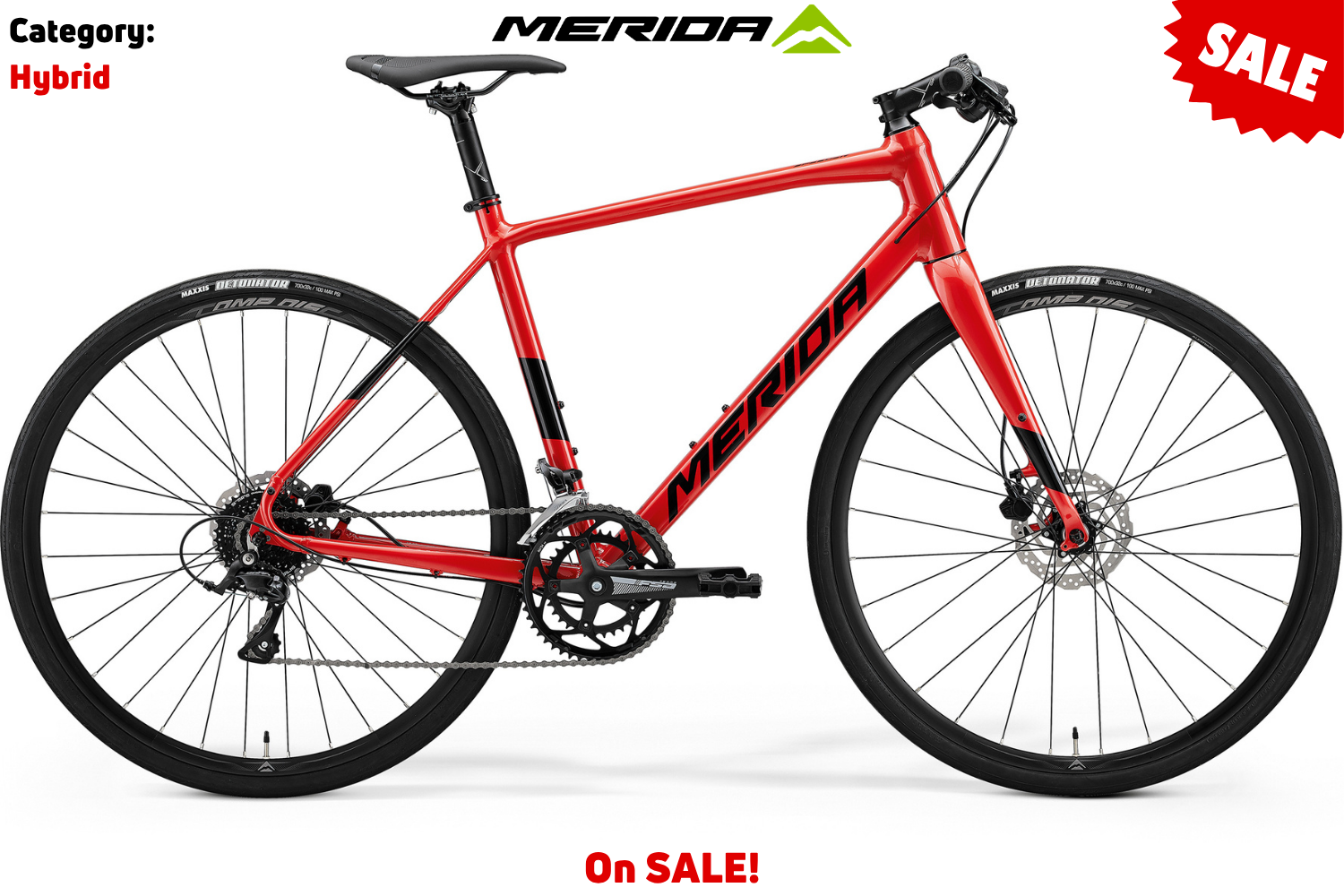 Merida Speeder 200 - Red (Black)