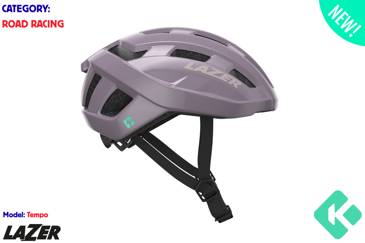 LAZER Tempo KinetiCore - Mulberry