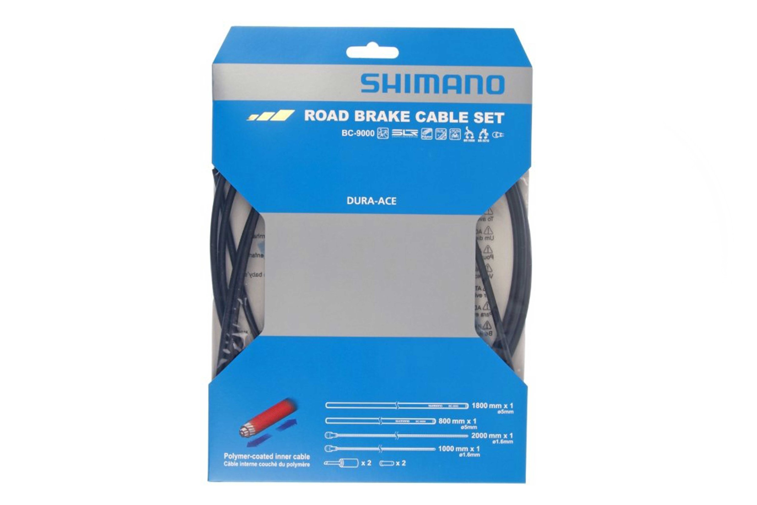 shimano polymer coated cables