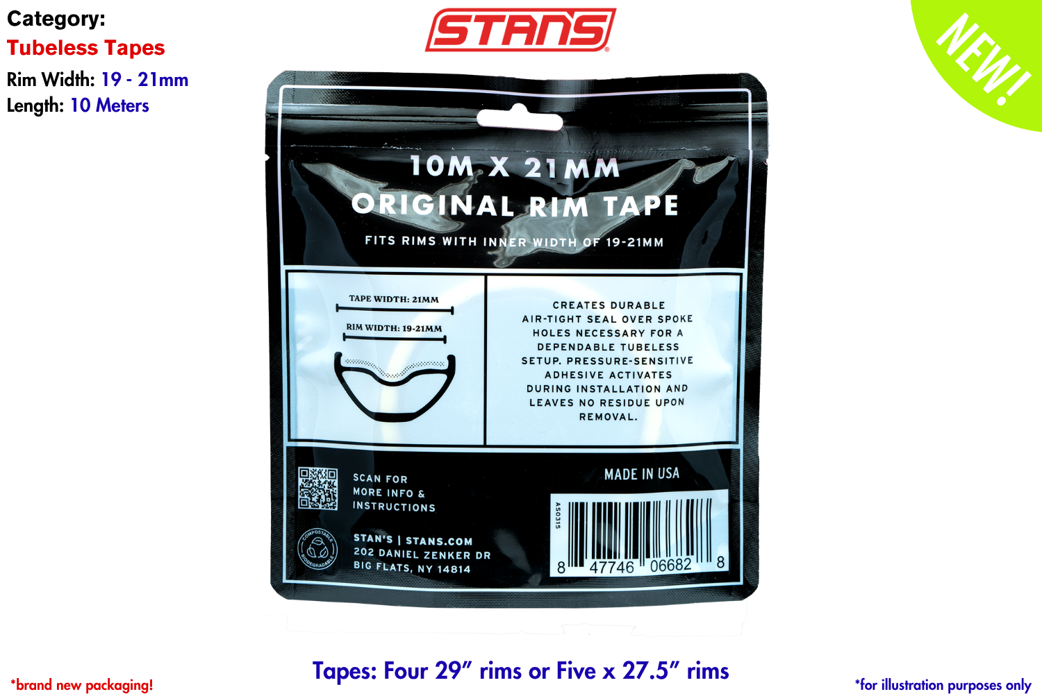 STANS ORIGINAL RIM TAPE - 10M X 21MM - PHOTO 2.png