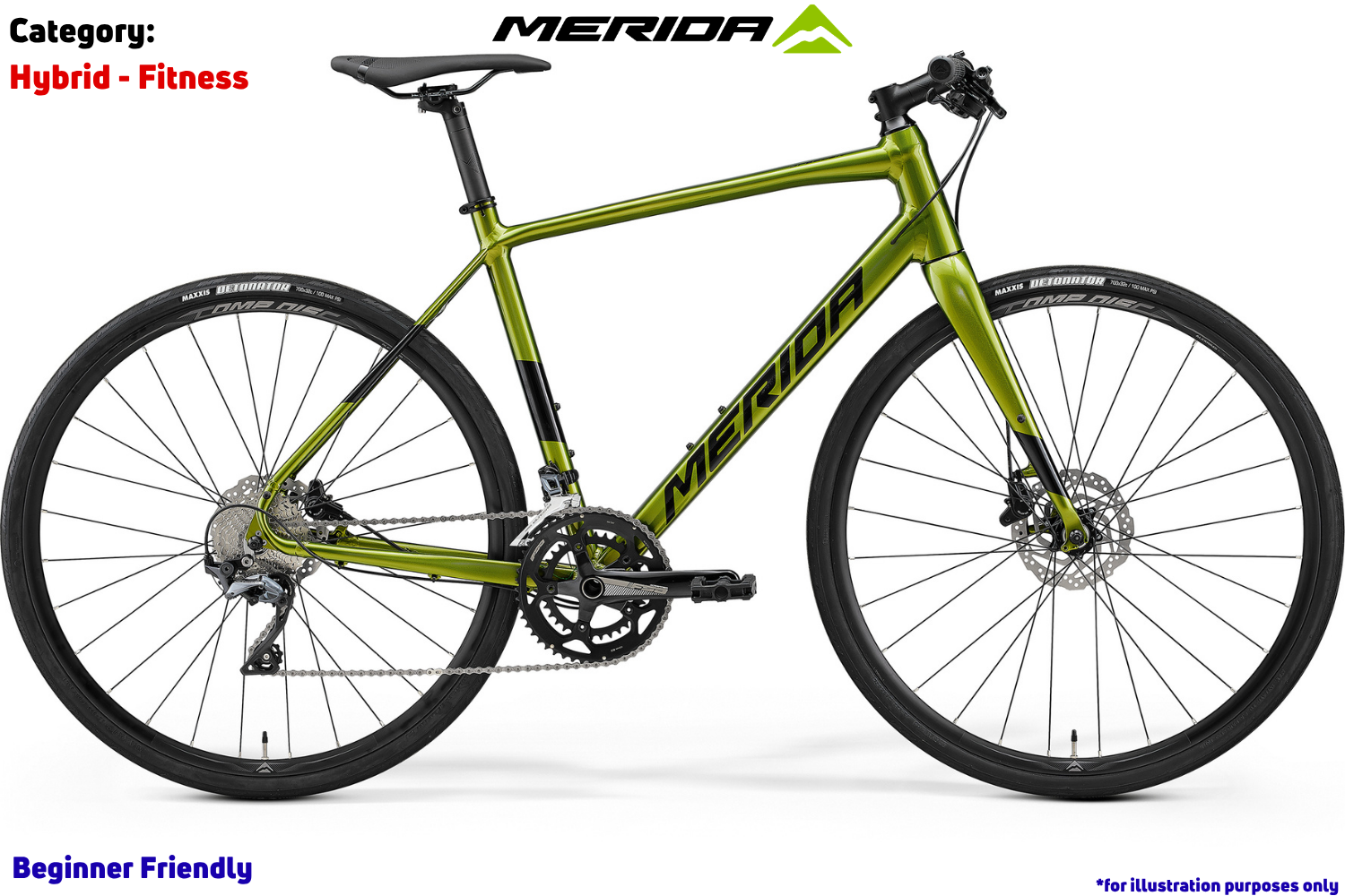 Merida Speeder 500 - Fall Green (Black)
