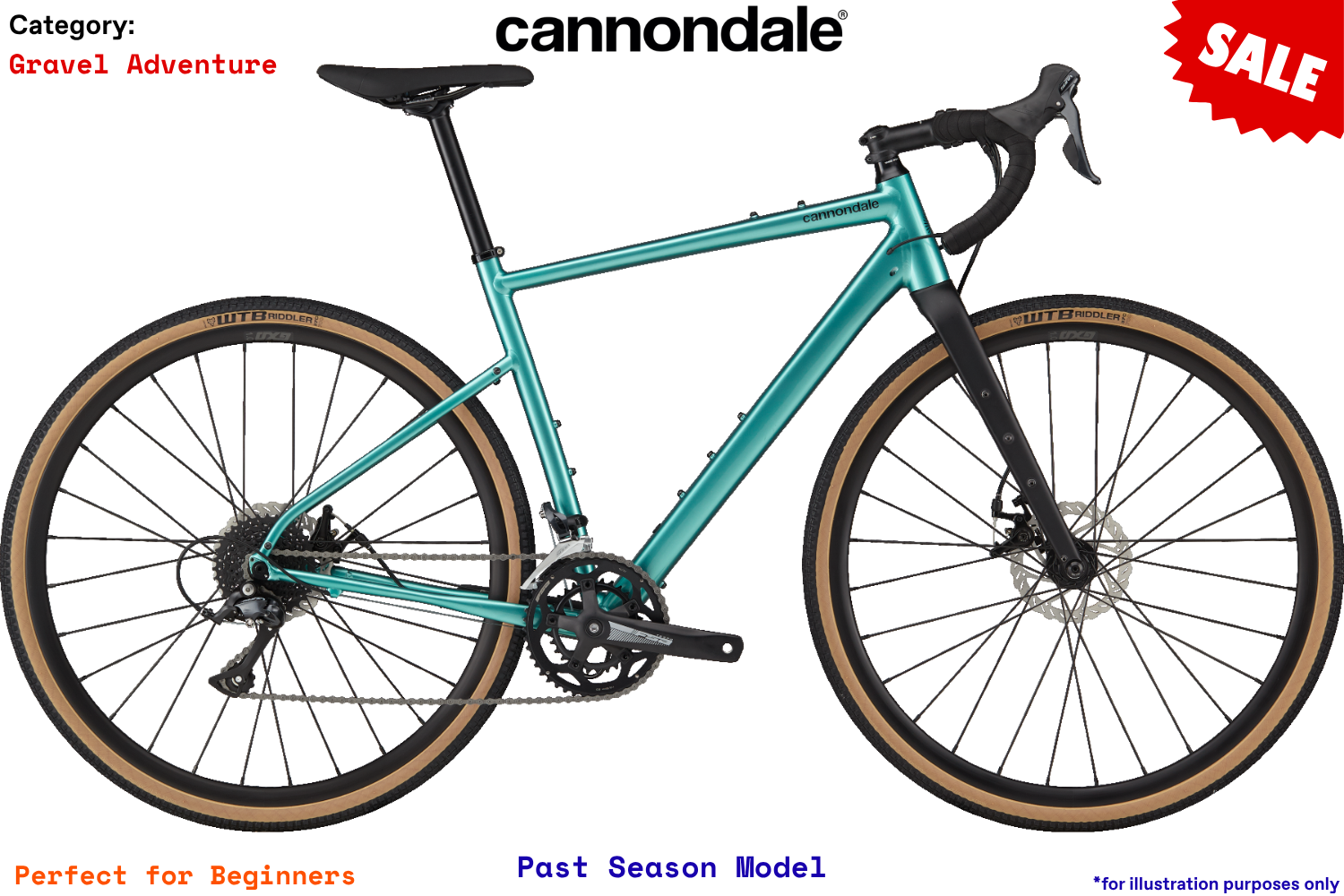Cannondale Topstone 3 - TRQ - Turquoise