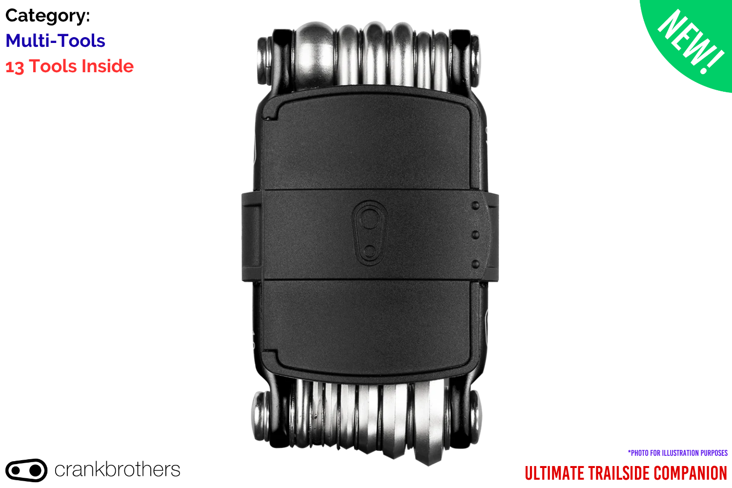 Crankbrothers M13 - Matte Black