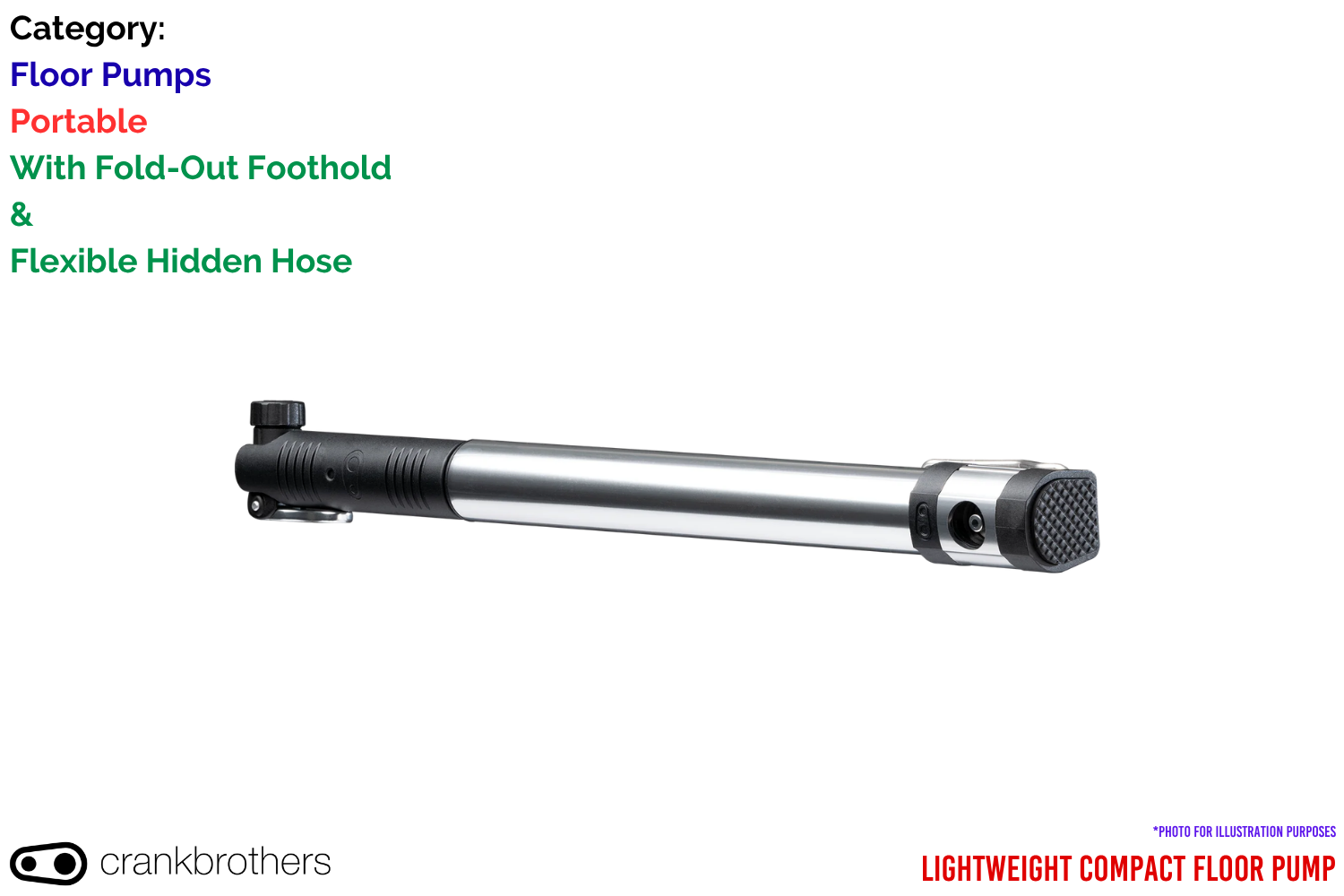 KLIC Mini Floor Pump - Photo 4.png