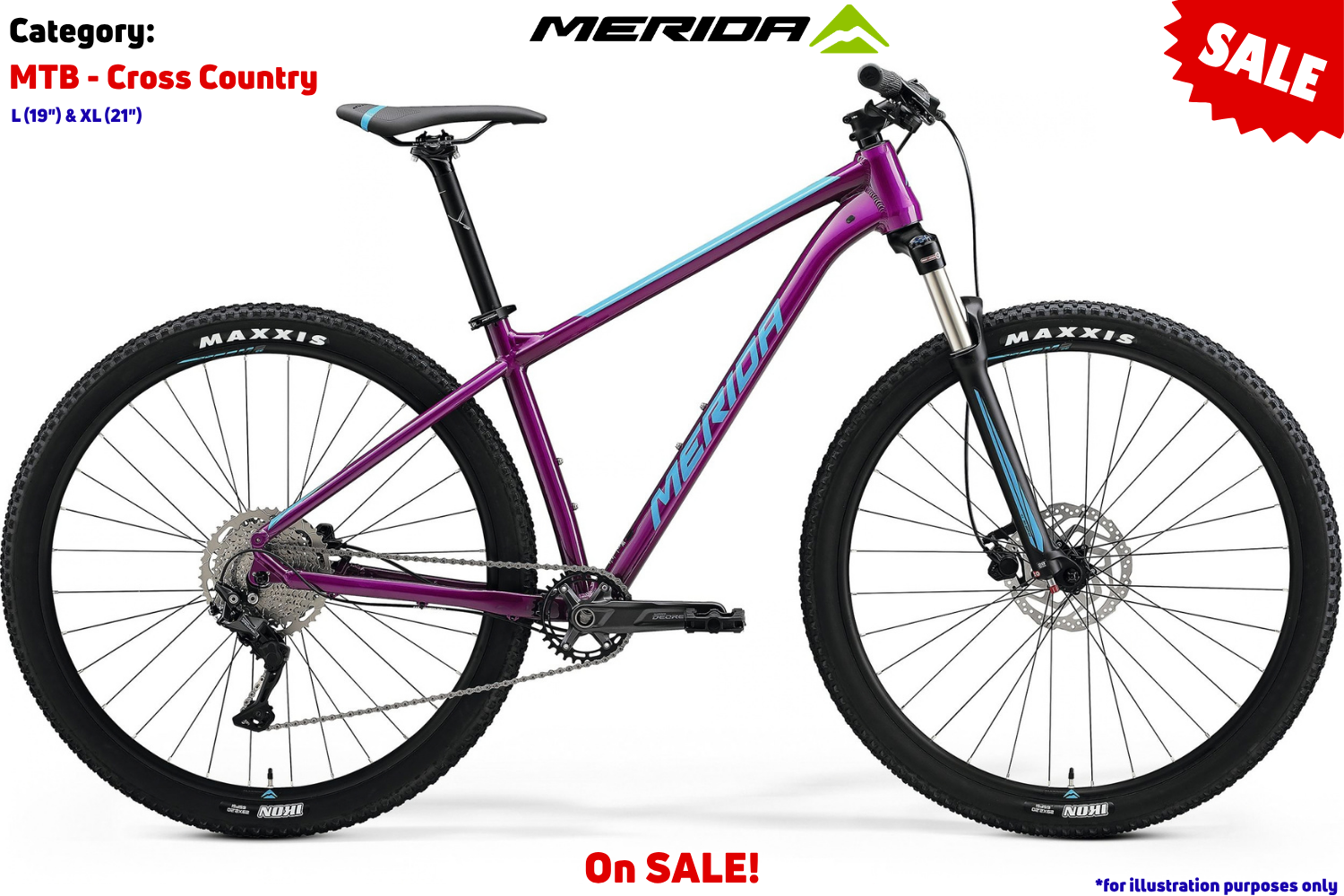 Merida Big.Nine 200 - Purple (Blue)