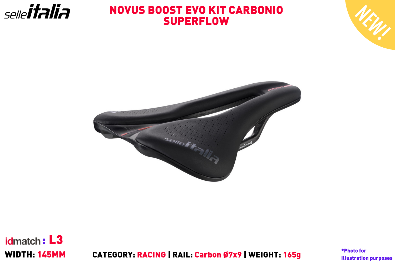 Novus Boost EVO Kit Carbonio Superflow