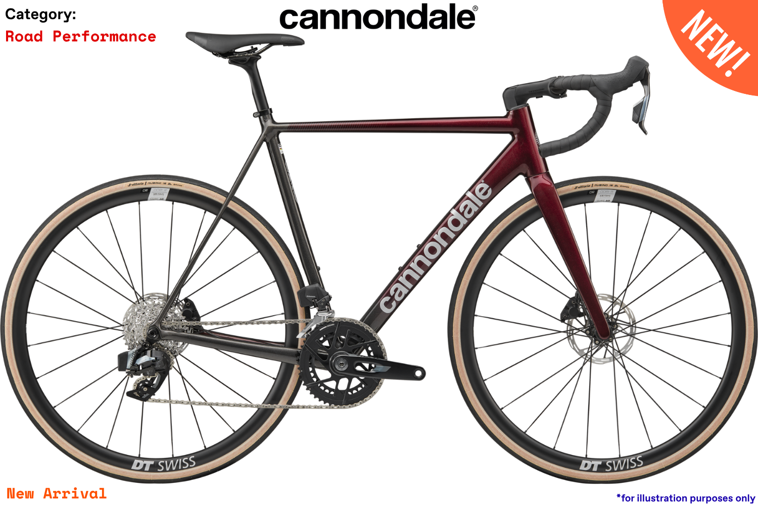 Cannondale CAAD14 2 - CHL - Cherry Lacquer