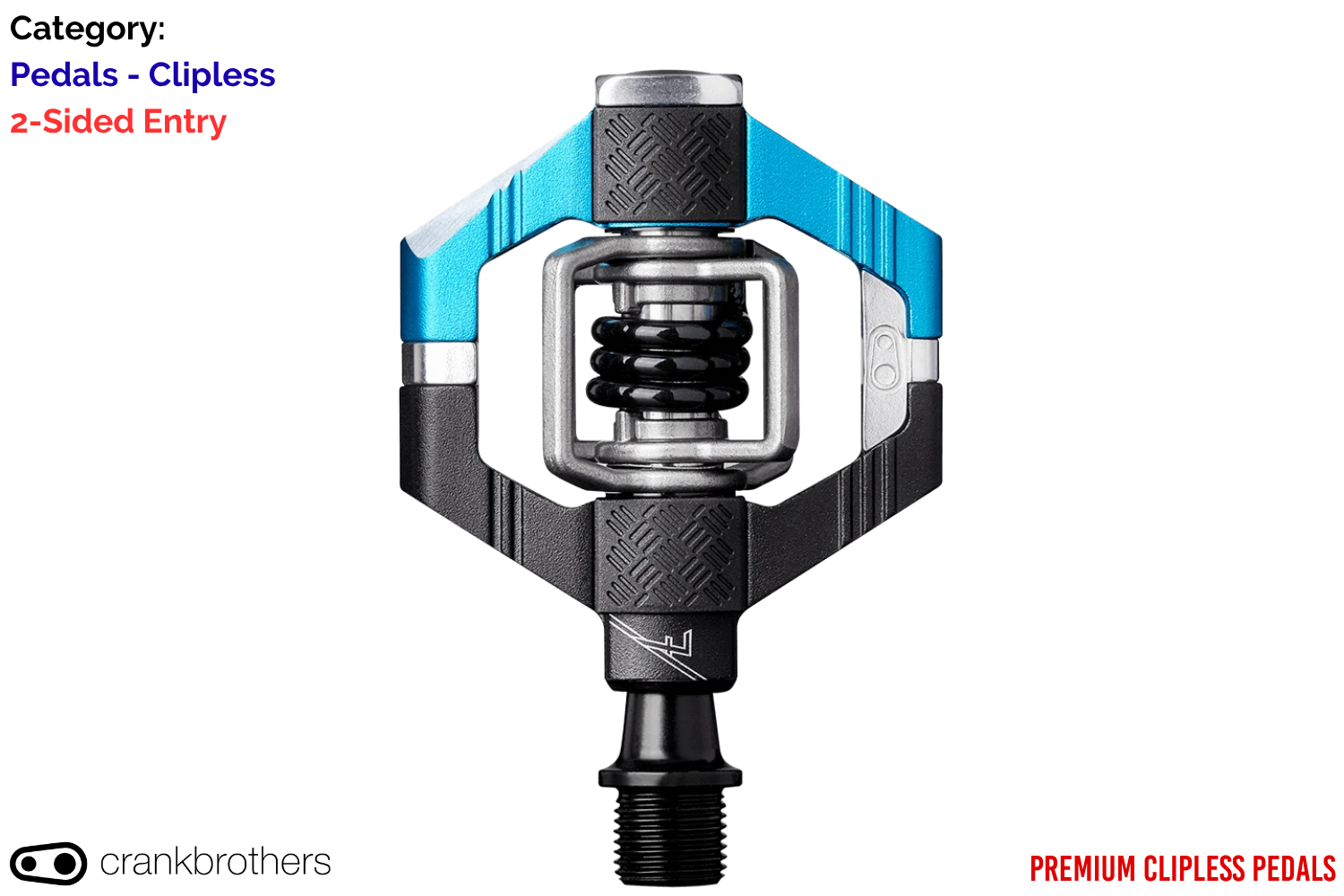 Crankbrothers Candy 7 - Electric Blue