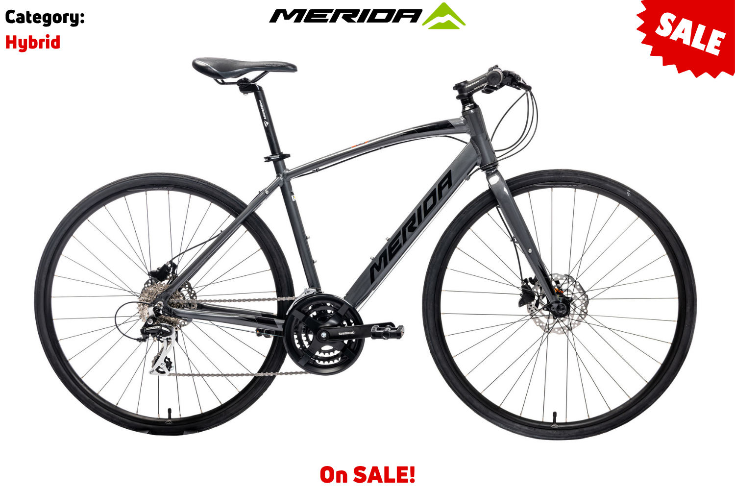 Merida Speeder 20 - Anthracite (Black)