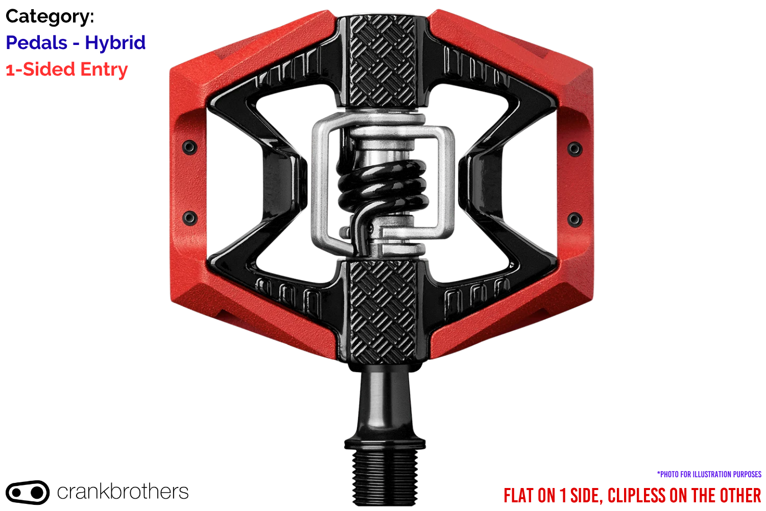Crankbrothers - Doubleshot 3 - Red - Back.png