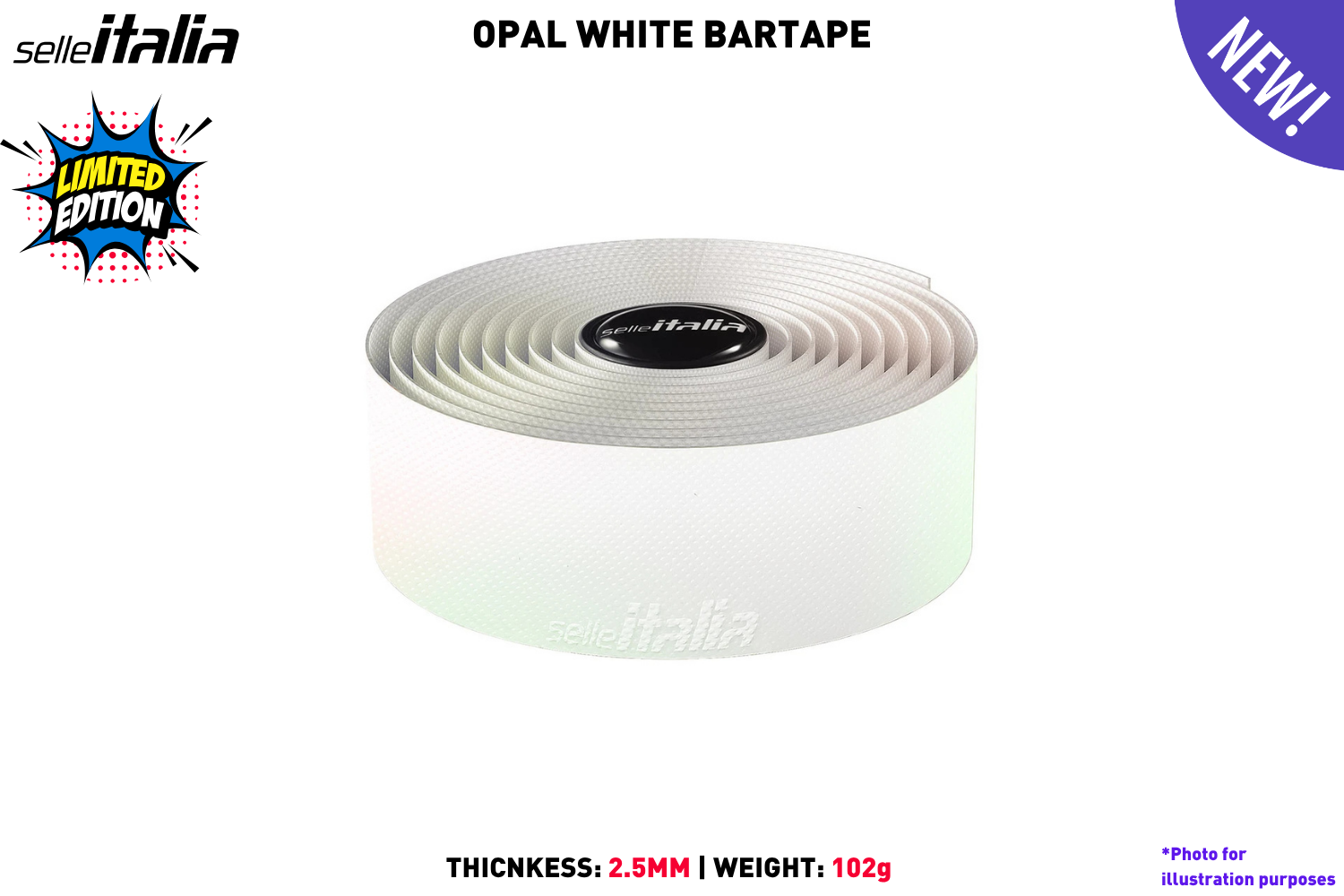 Bar Tape - Opal White