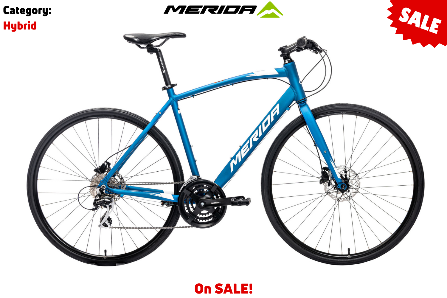 Merida Speeder 20 - Matt Blue (White)