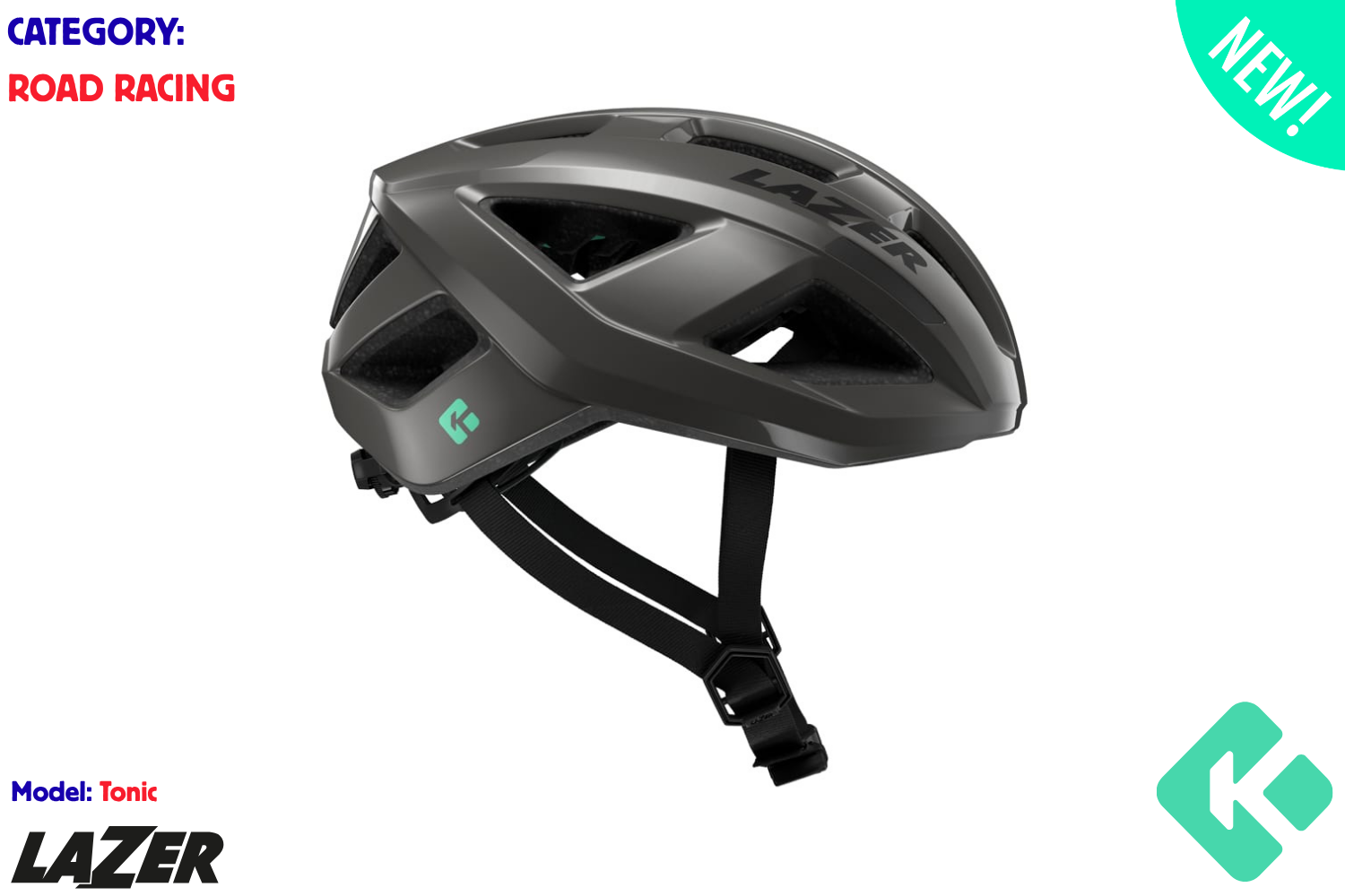 LAZER Tonic KinetiCore - Titanium