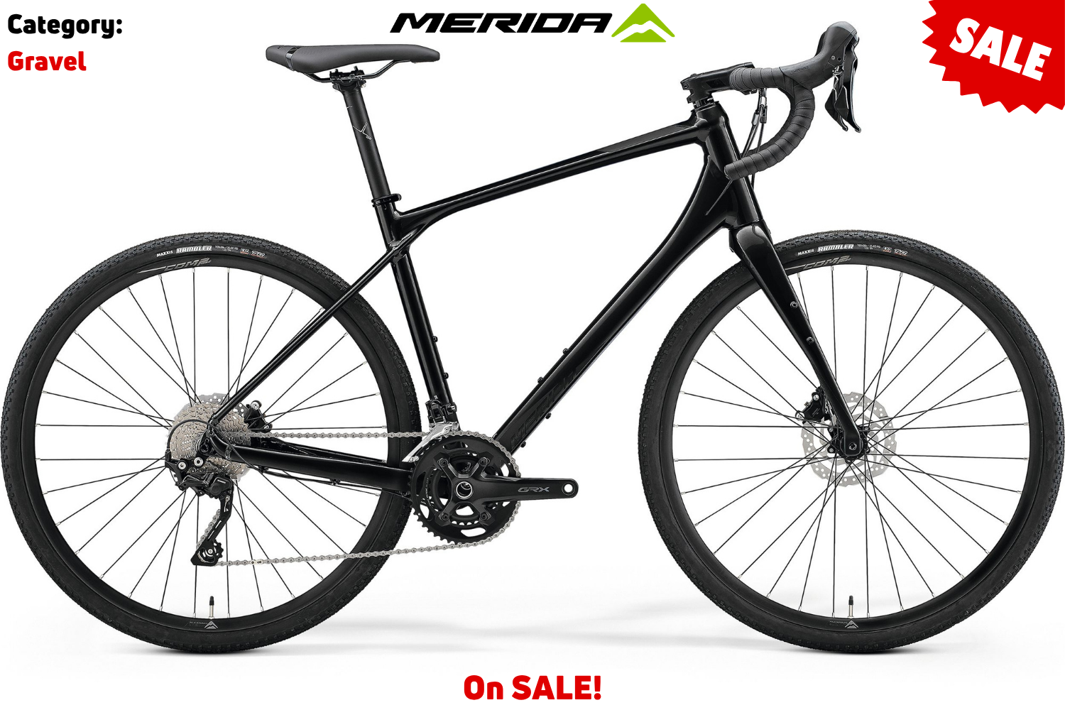 Merida Silex 400 - Glossy Black (Matt Black)