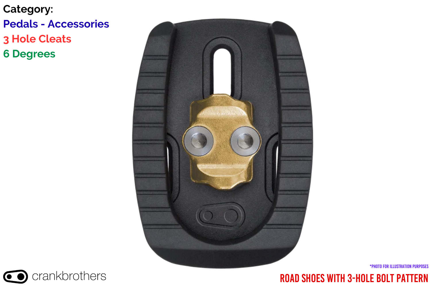 Crankbrothers 3-Hole Cleat Kit