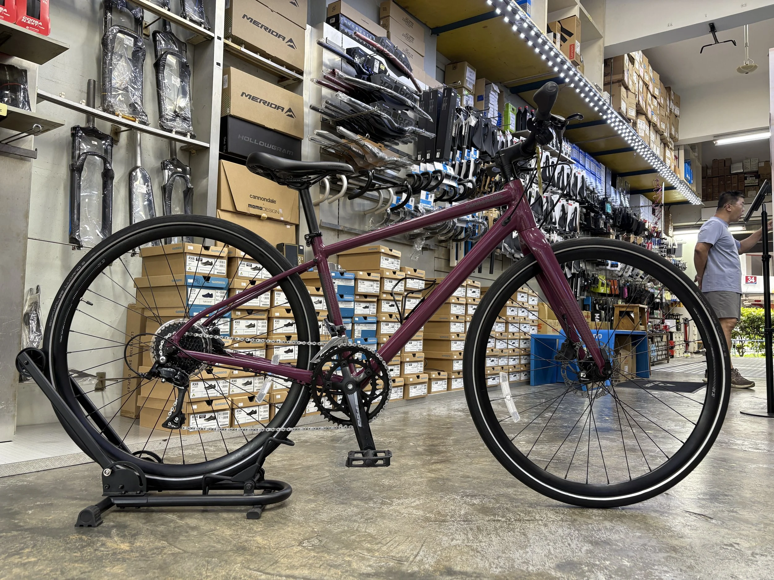 2023 Cannondale Quick 2 XS - Black Cherry