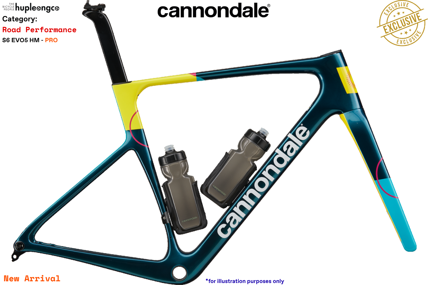 Cannondale SuperSix Evo5 Hi-Mod - PRO - Deep Teal (DTE)
