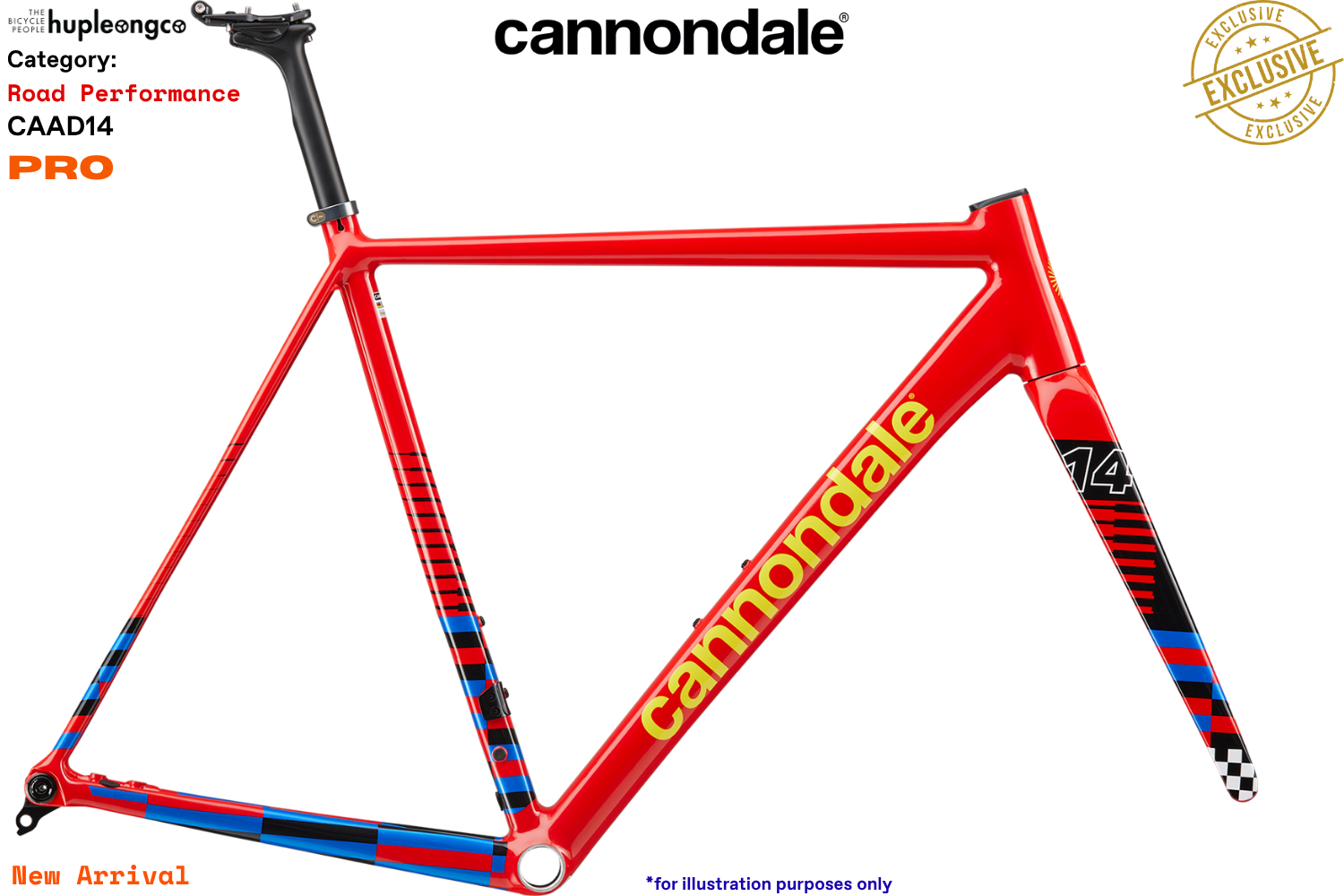Cannondale CAAD14 - PRO - RRD - Rally Red