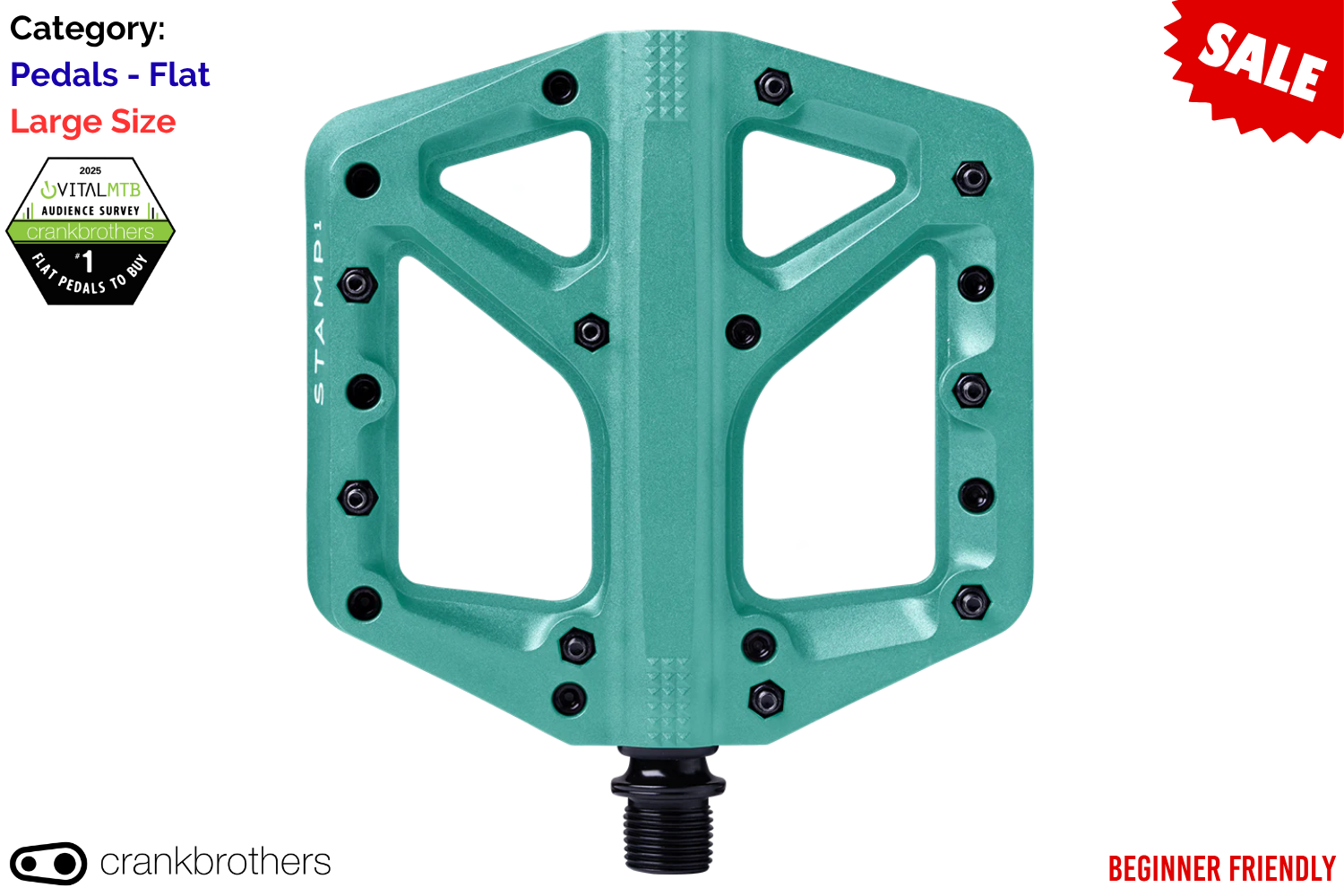 Crankbrothers - Stamp 1 Gen 1 - Turquoise - Large.png
