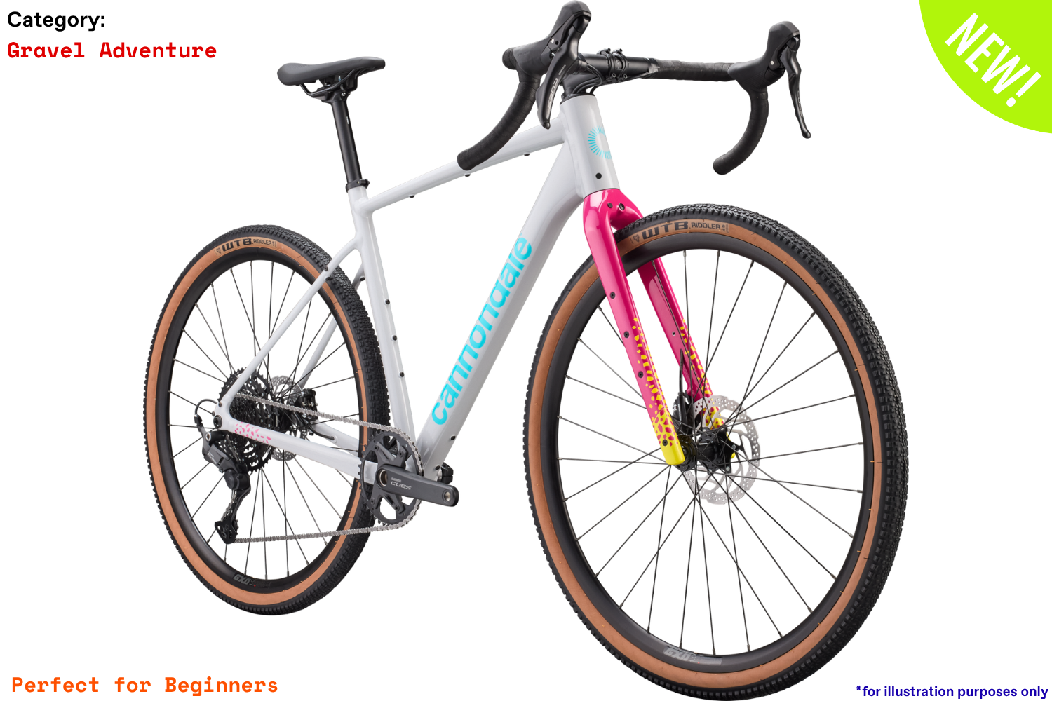Topstone CAAD 3 CUES 1x LGY - Photo 2.png