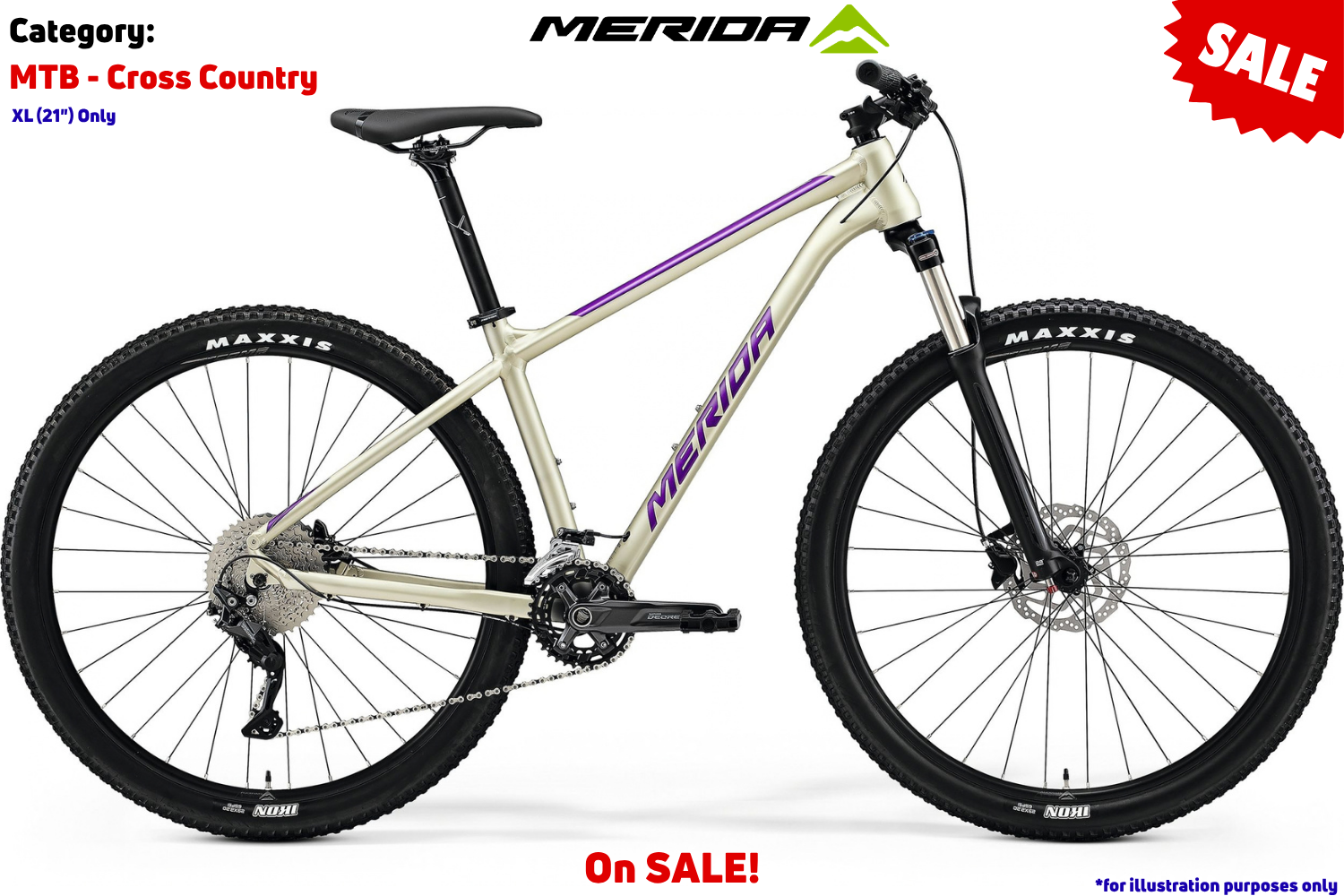 Merida Big.Nine 300 - Silk Champagne (Purple)