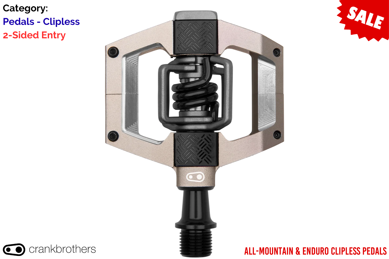 Crankbrothers Mallet Trail - Champagne