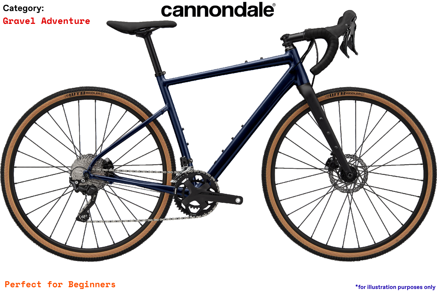 Cannondale Topstone 2 - MDN - Midnight Blue