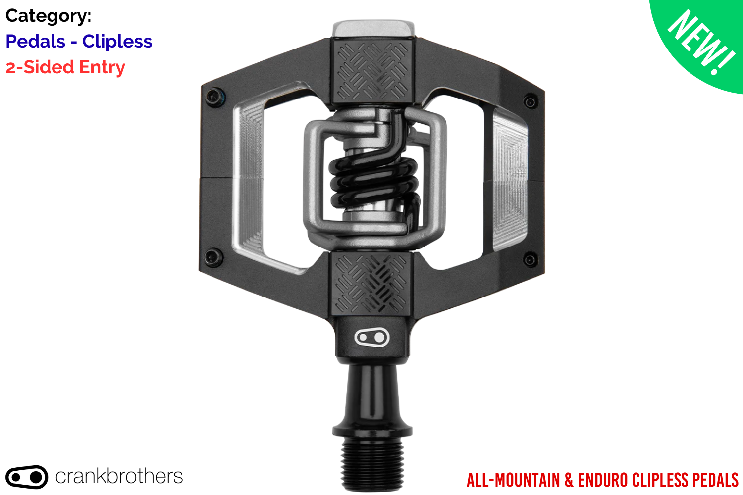 Crankbrothers Mallet Trail - Black