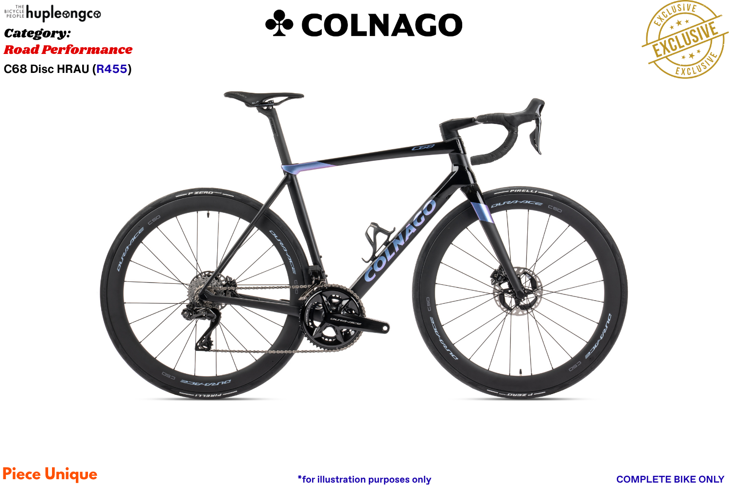 Colnago C68 - HRAU -Ultegra Di2 - Complete Bike - Photo 1.png