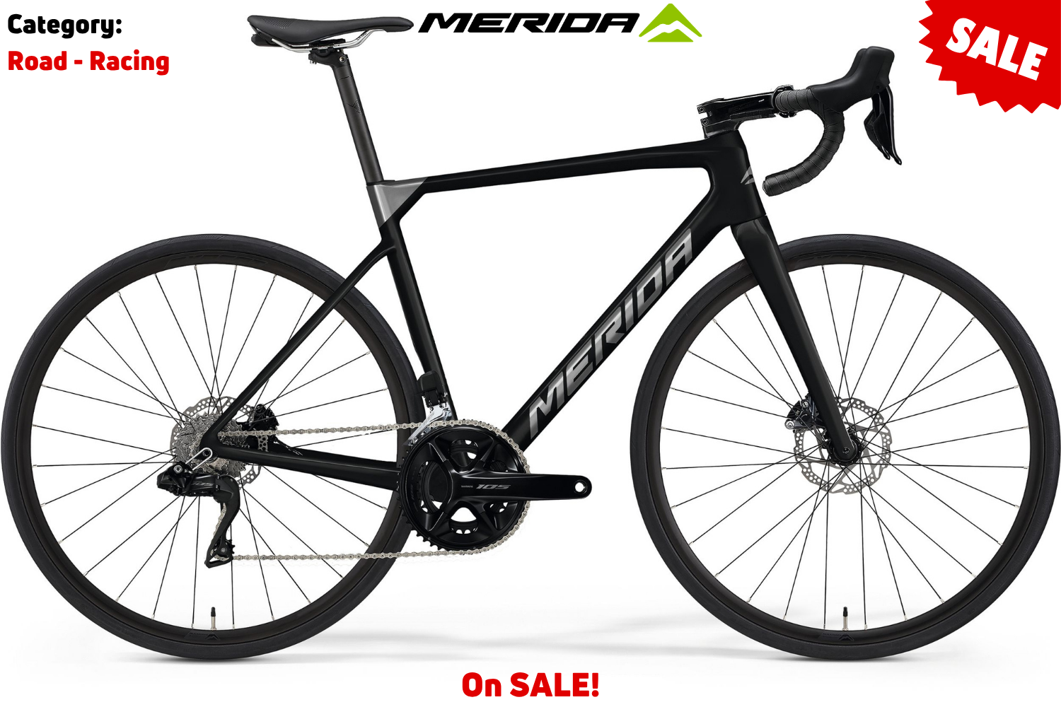 Merida Scultura 6000 - Metallic Black (Silver)