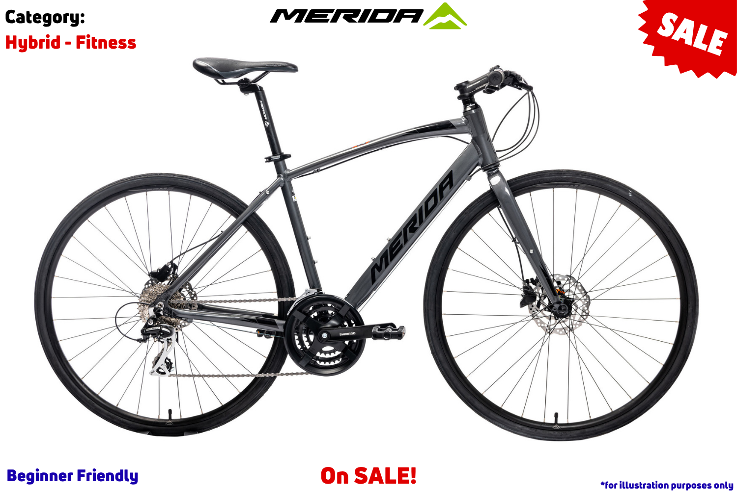 Merida Speeder 20 - Anthracite (Black)