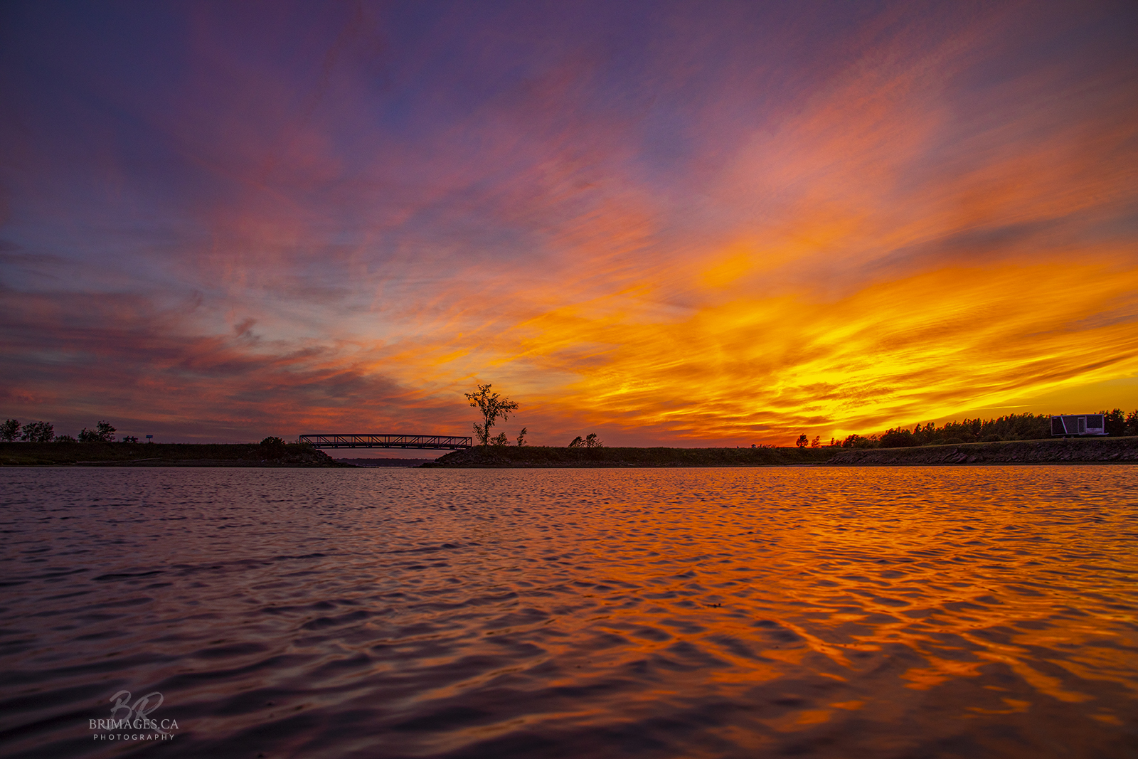 Sunset at Pointe Du Chene