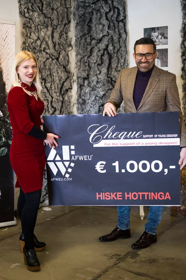 AFWEU supports young designer Hiske Hottinga!