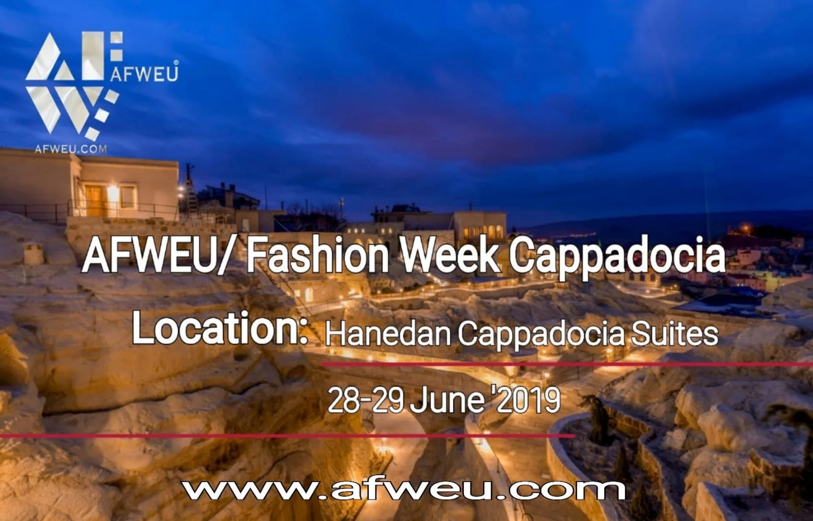 AFWEU CAPPADOCIA is on 28th JUNE!