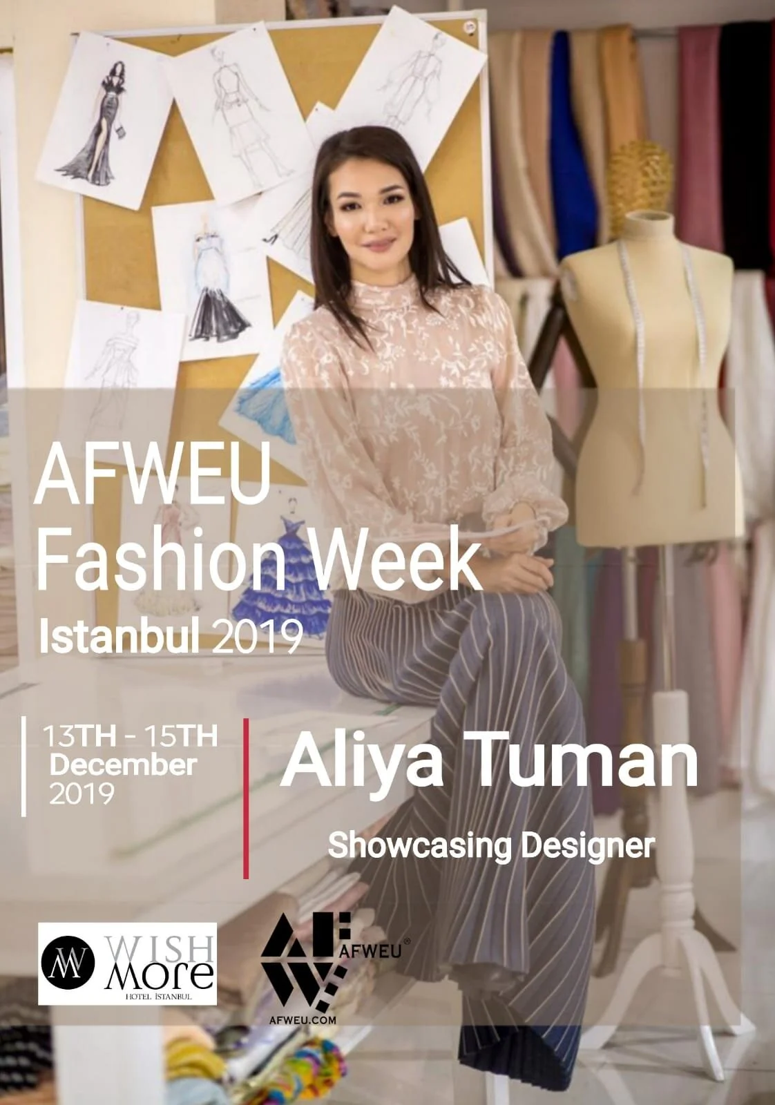 ALIYA TUMAN is at AFWEU FASHION WEEK ISTANBUL!
