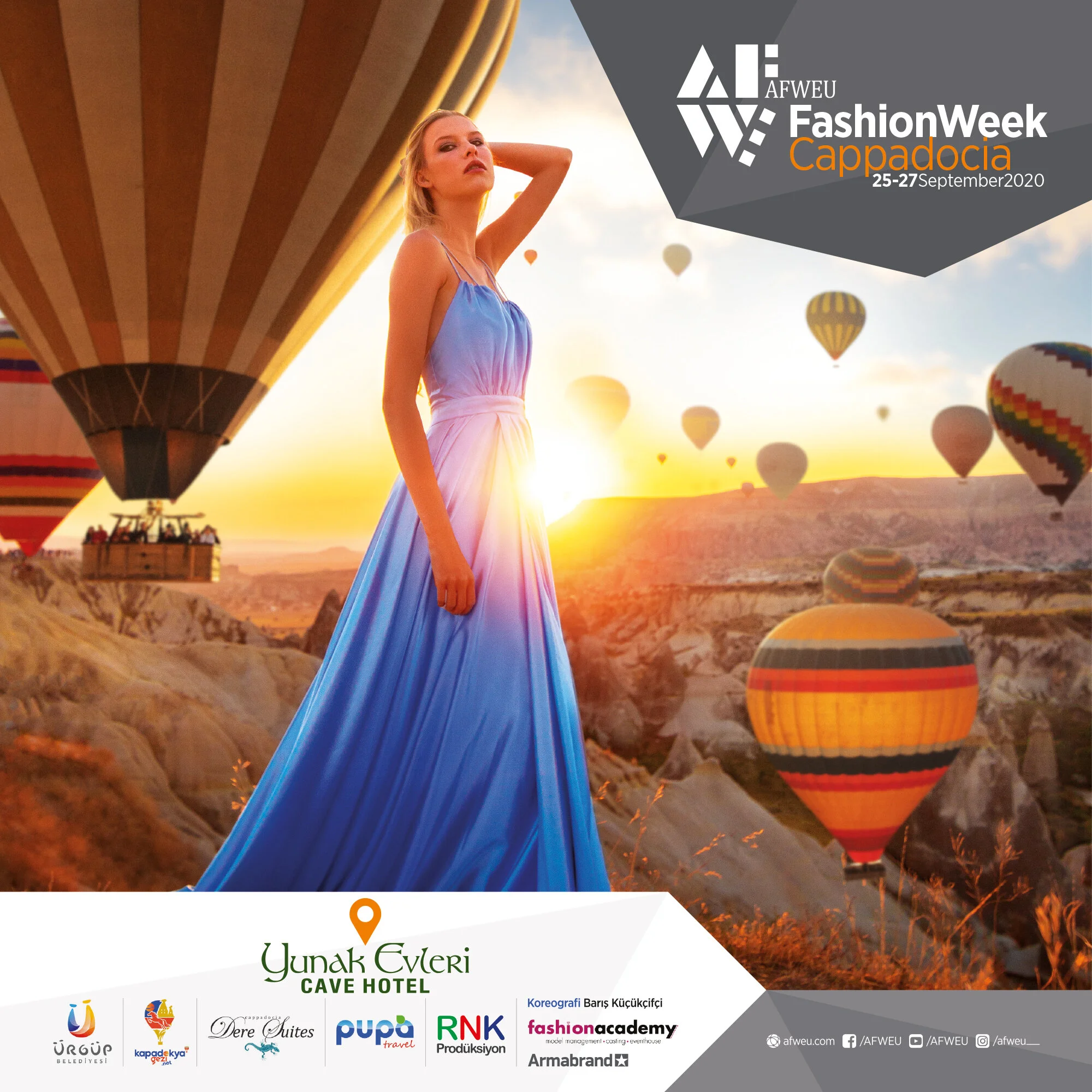 AFWEU "Fashion Week Cappadocia" will take place on 25-27 September 2020